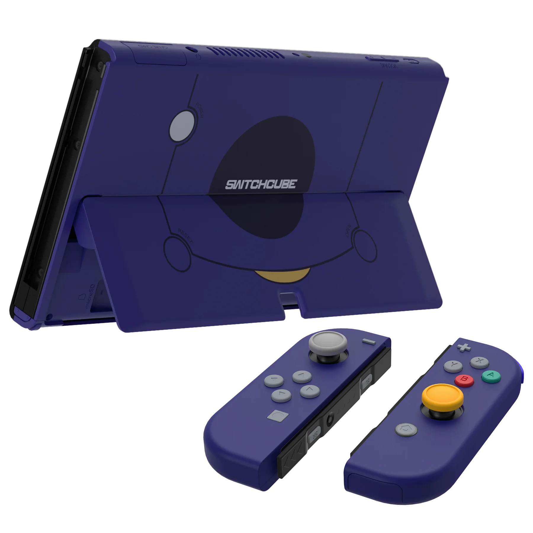 eXtremeRate Custom Replacement Full Set Shell with Buttons for Nintendo Switch OLED - Classic SwitchCube Style - Image 7