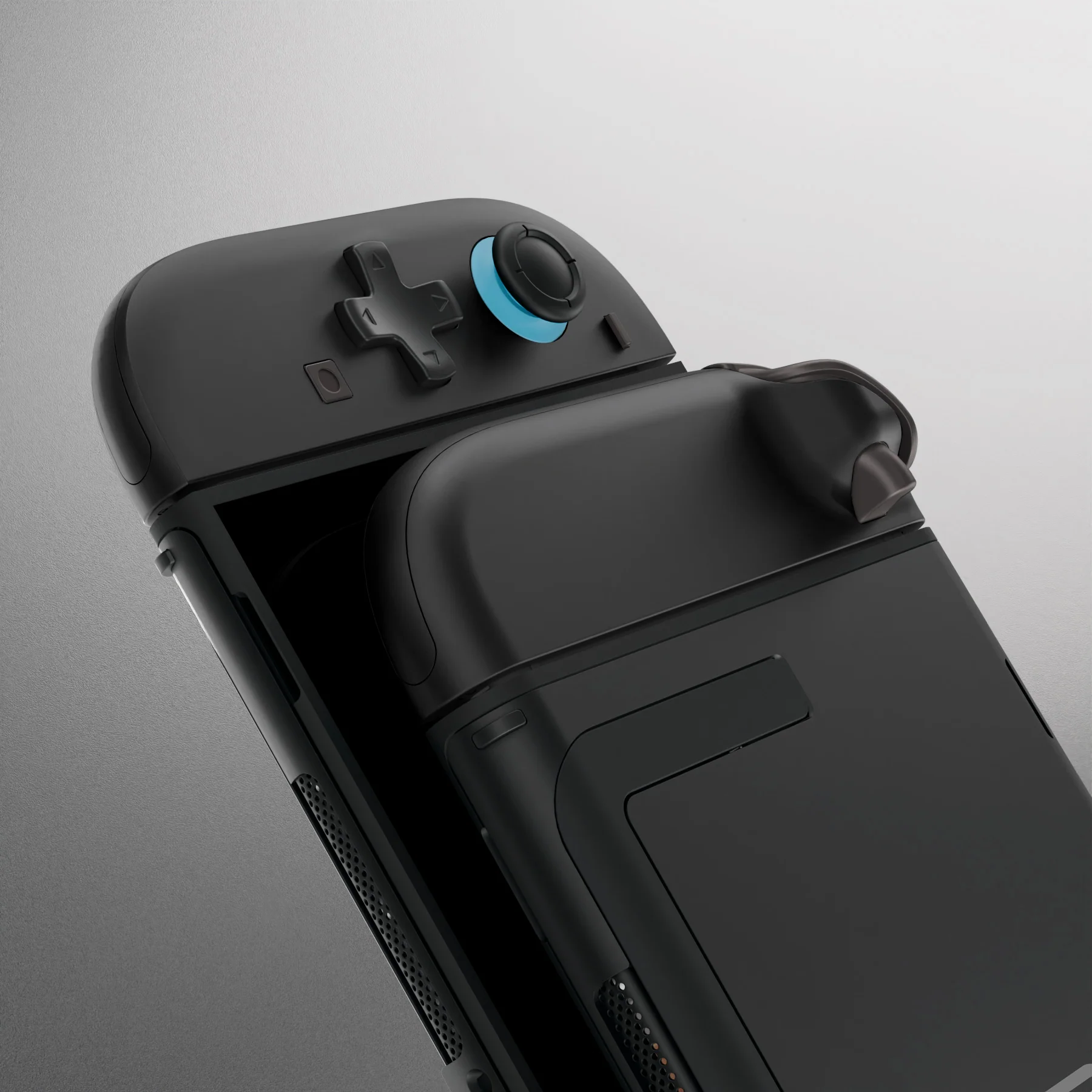 eXtremeRate D-Pad Version Replacement Full Set Shell Case with Buttons for Joycon 2 of Nintendo Switch 2 - Deluxe Version - Black - Image 10