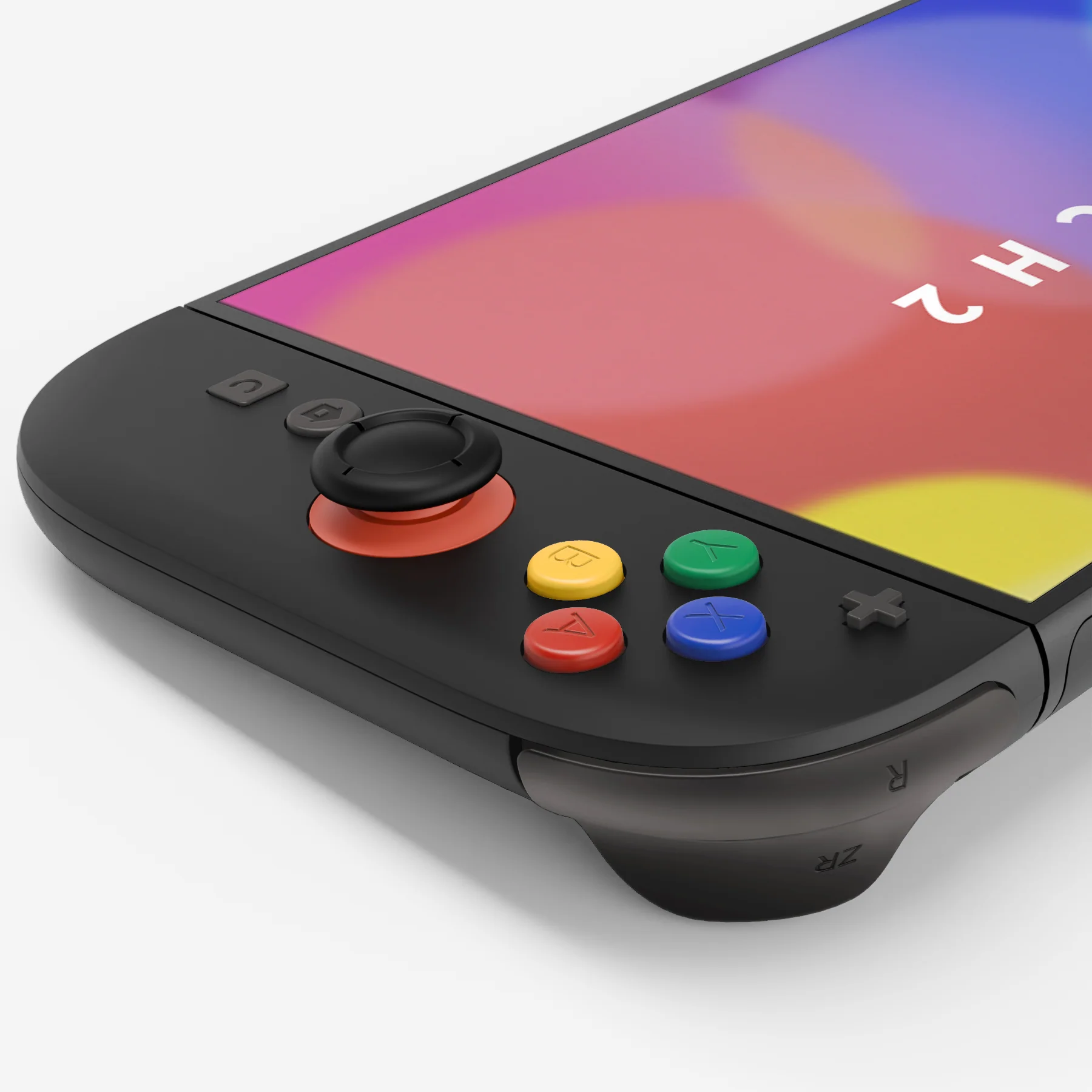 eXtremeRate D-Pad Version Replacement Full Set Shell Case with Buttons for Joycon 2 of Nintendo Switch 2 - Deluxe Version - Black - Image 8