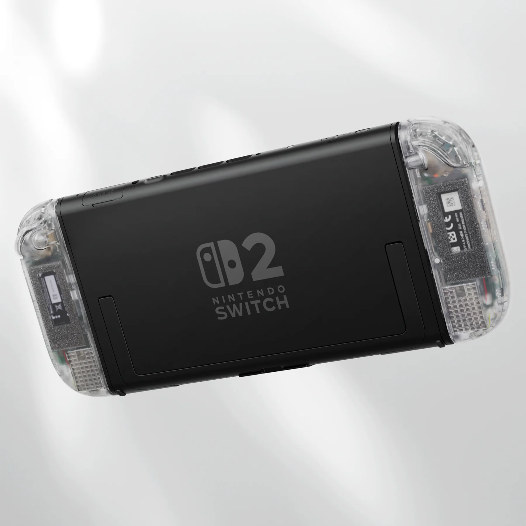 eXtremeRate D-Pad Version Replacement Full Set Shell Case with Buttons for Joycon 2 of Nintendo Switch 2 - Deluxe Version - Clear - Image 11