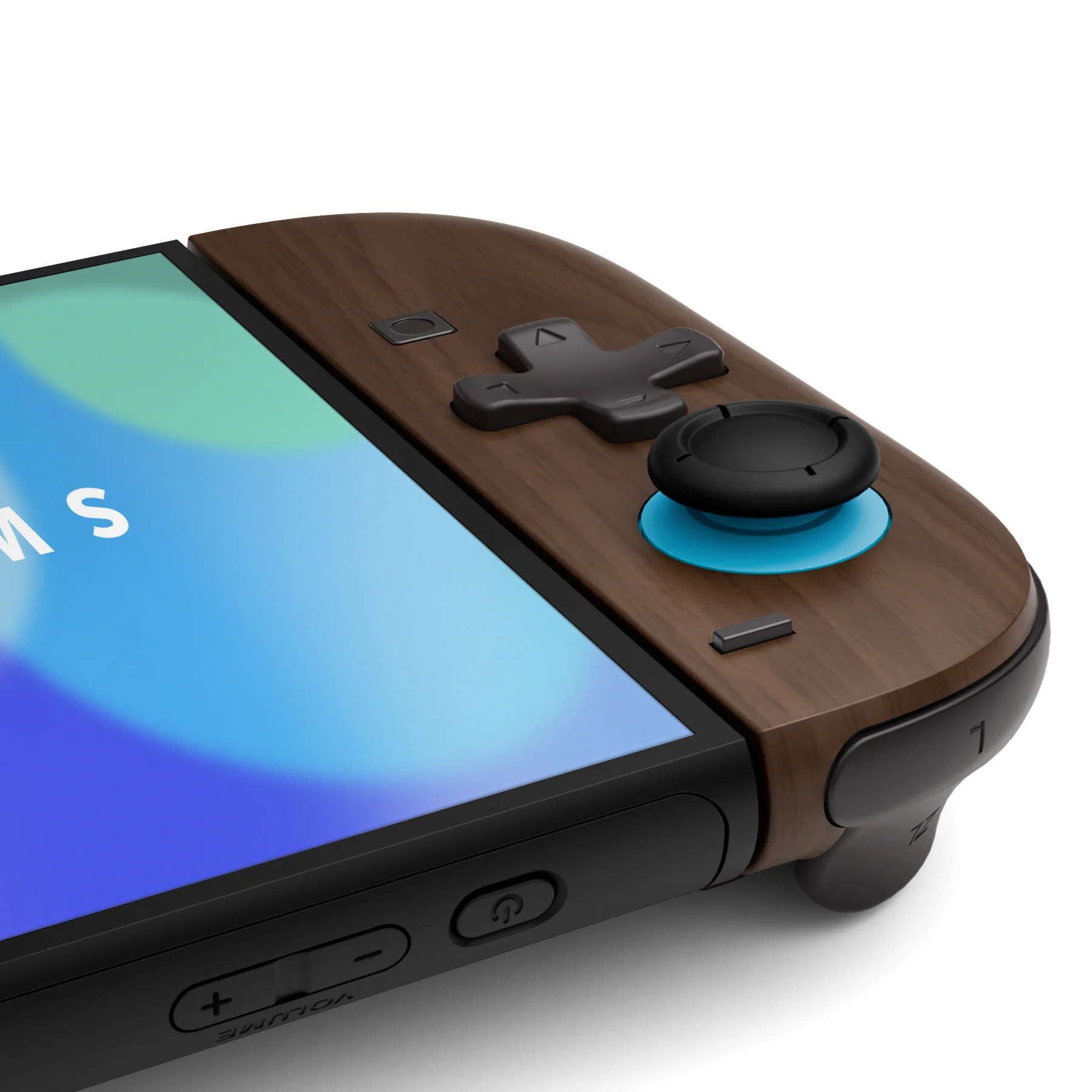 eXtremeRate D-Pad Version Replacement Full Set Shell Case with Buttons for Joycon 2 of Nintendo Switch 2 - Deluxe Version - Wood Grain - Image 7