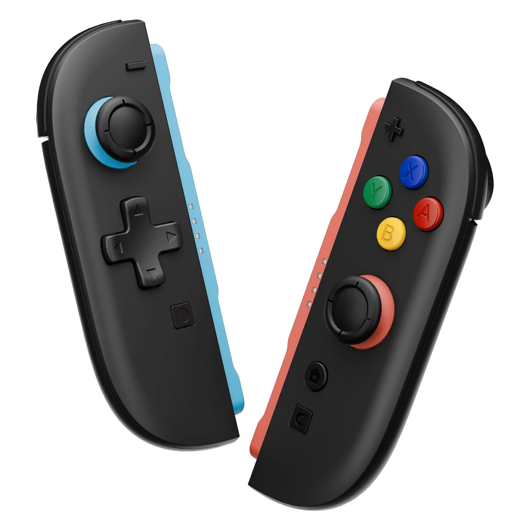 eXtremeRate D-Pad Version Replacement Full Set Shell Case with Buttons for Joycon 2 of Nintendo Switch 2 - Essence Version - Black - Image 5