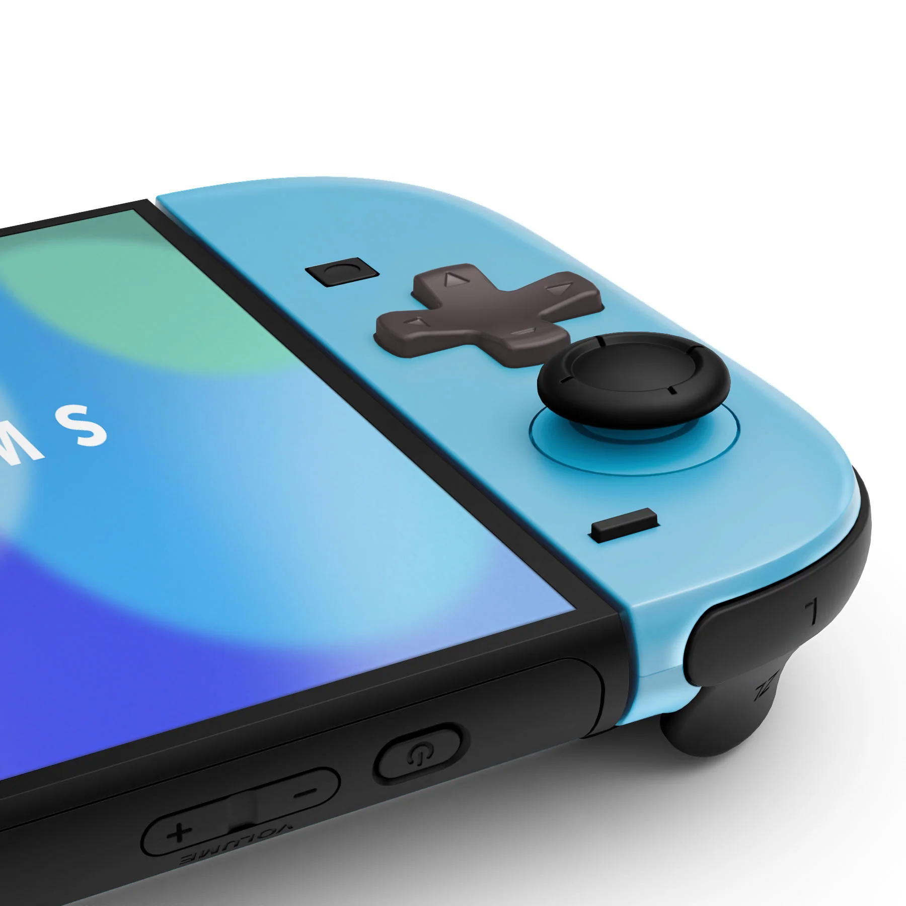 eXtremeRate D-Pad Version Replacement Full Set Shell Case with Buttons for Joycon 2 of Nintendo Switch 2 - Essence Version - Blue & Orange - Image 7