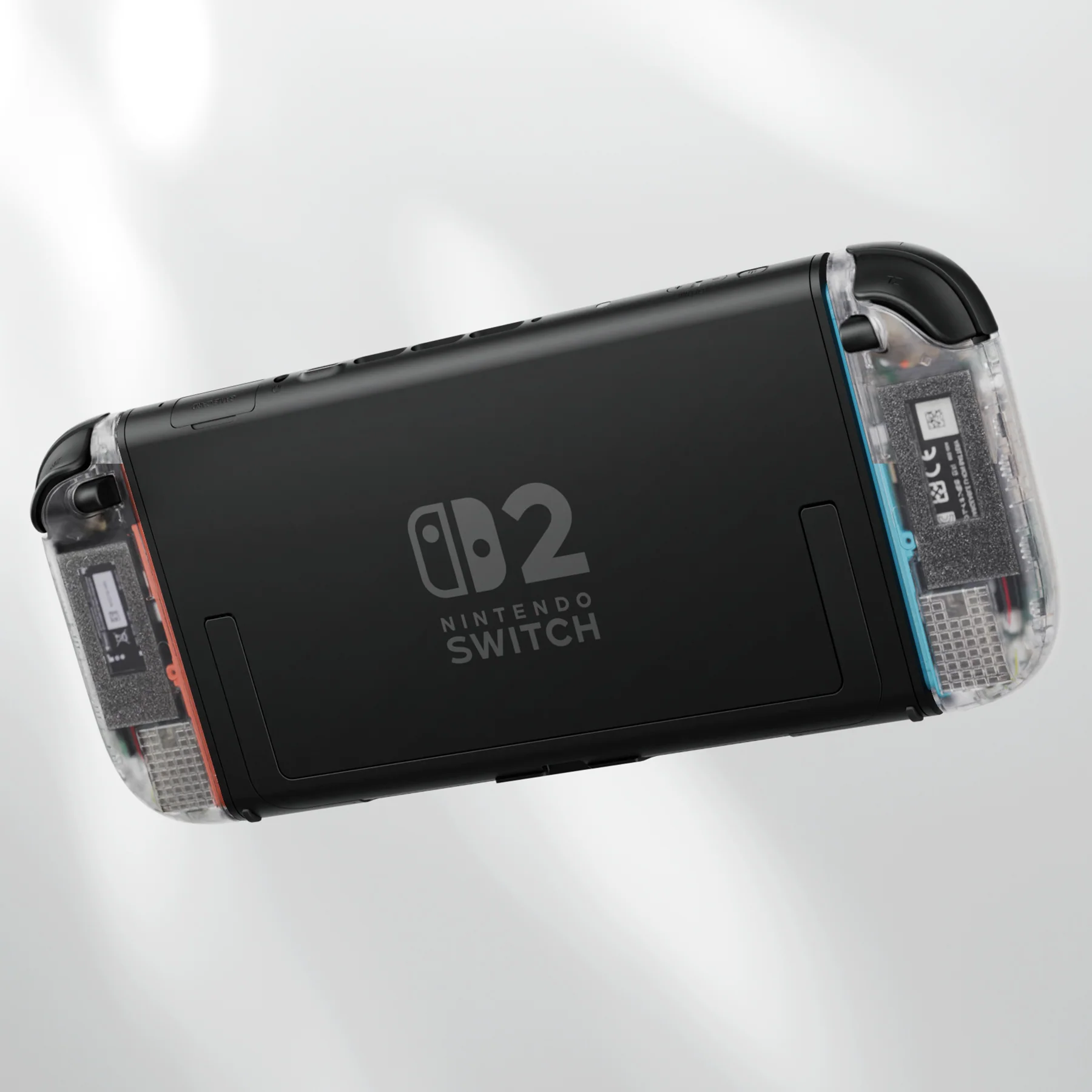 eXtremeRate D-Pad Version Replacement Full Set Shell Case with Buttons for Joycon 2 of Nintendo Switch 2 - Essence Version - Clear - Image 11