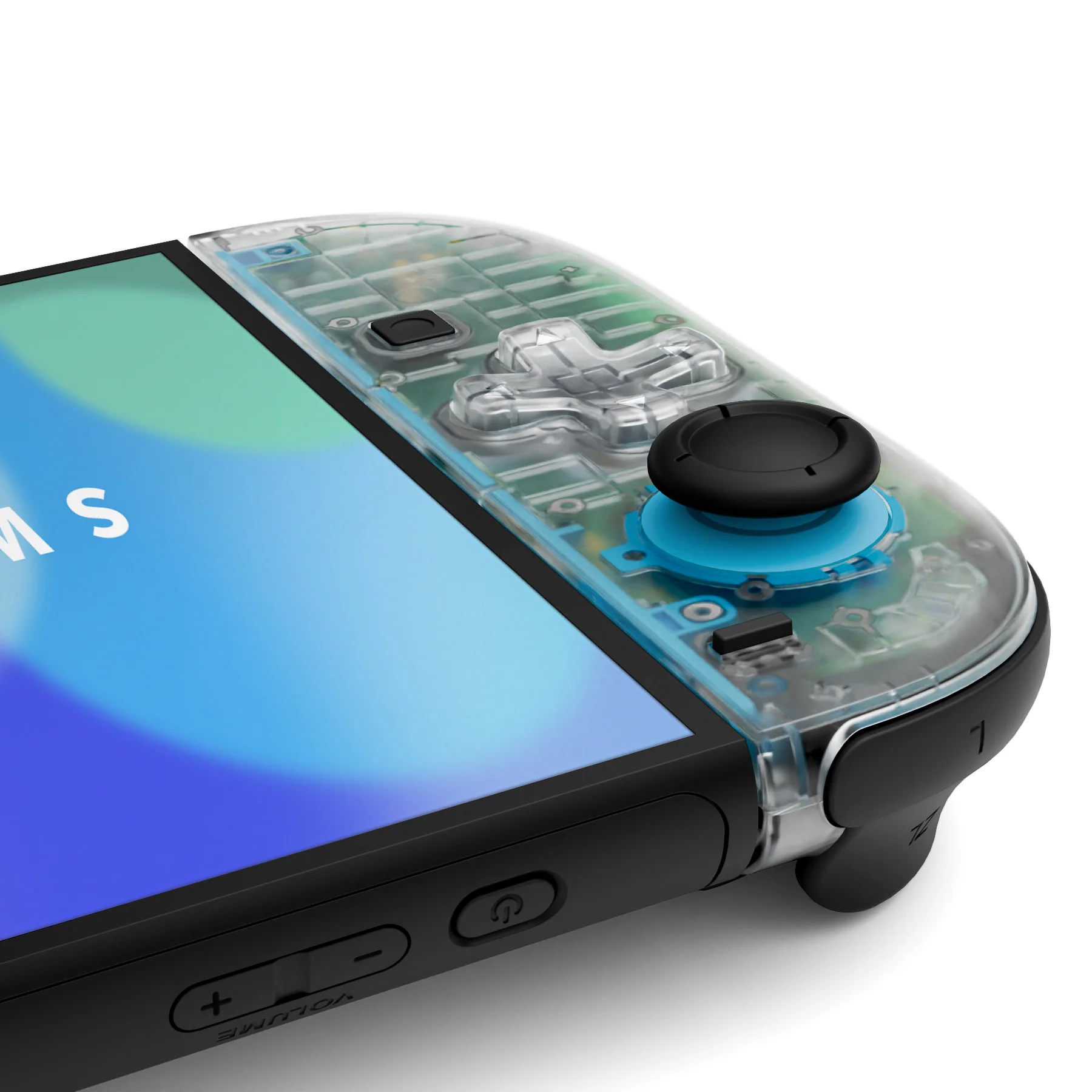 eXtremeRate D-Pad Version Replacement Full Set Shell Case with Buttons for Joycon 2 of Nintendo Switch 2 - Essence Version - Clear - Image 7