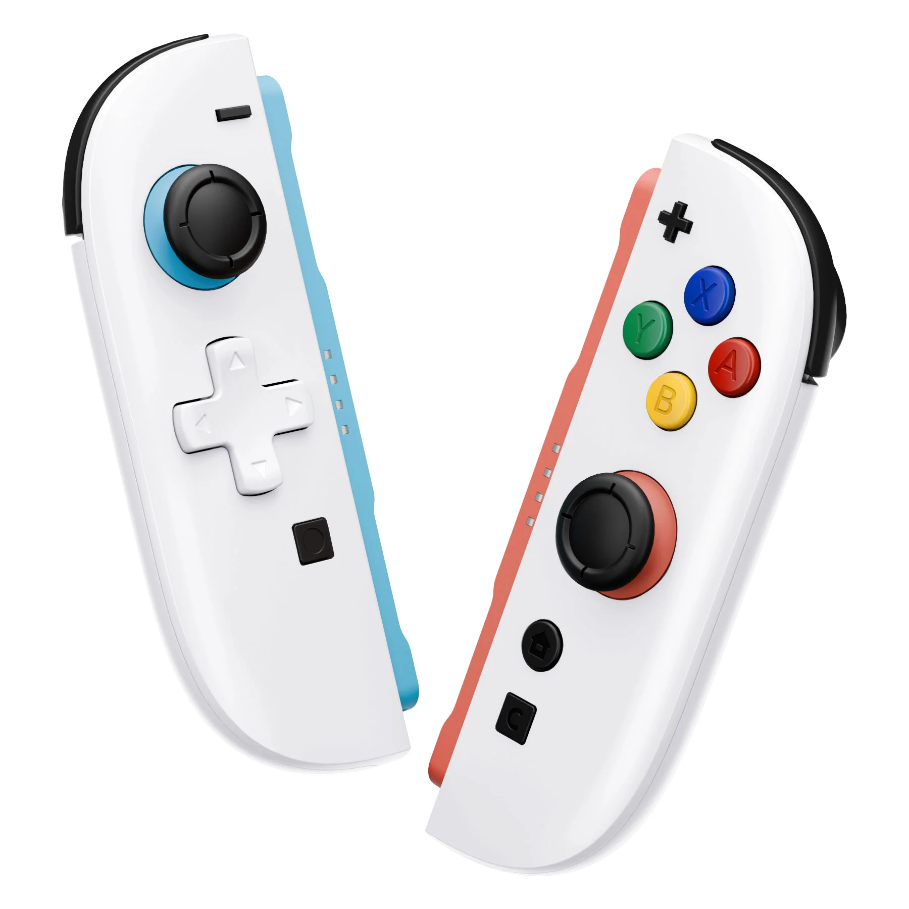 eXtremeRate D-Pad Version Replacement Full Set Shell Case with Buttons for Joycon 2 of Nintendo Switch 2 - Essence Version - White - Image 5
