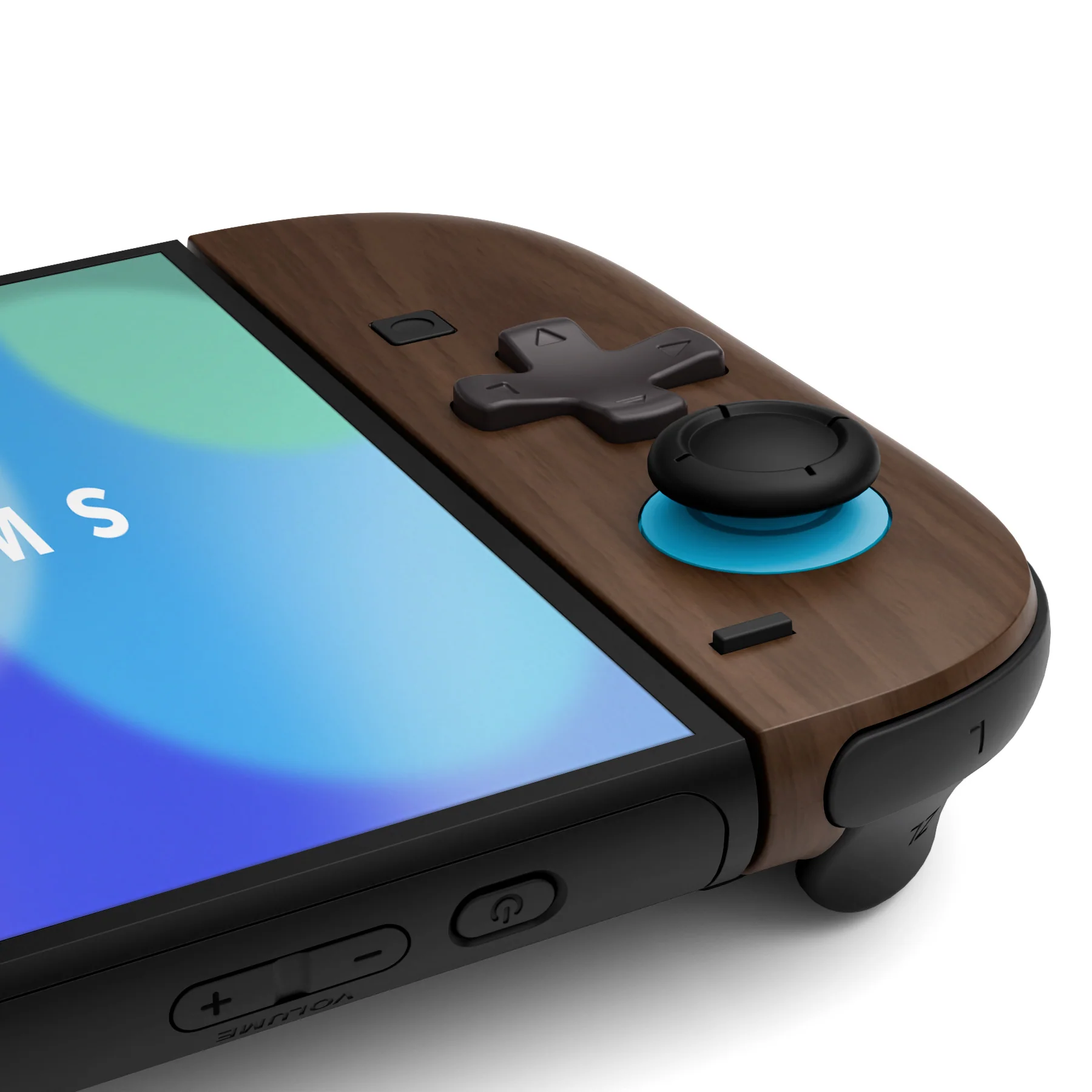 eXtremeRate D-Pad Version Replacement Full Set Shell Case with Buttons for Joycon 2 of Nintendo Switch 2 - Essence Version - Wood Grain - Image 7
