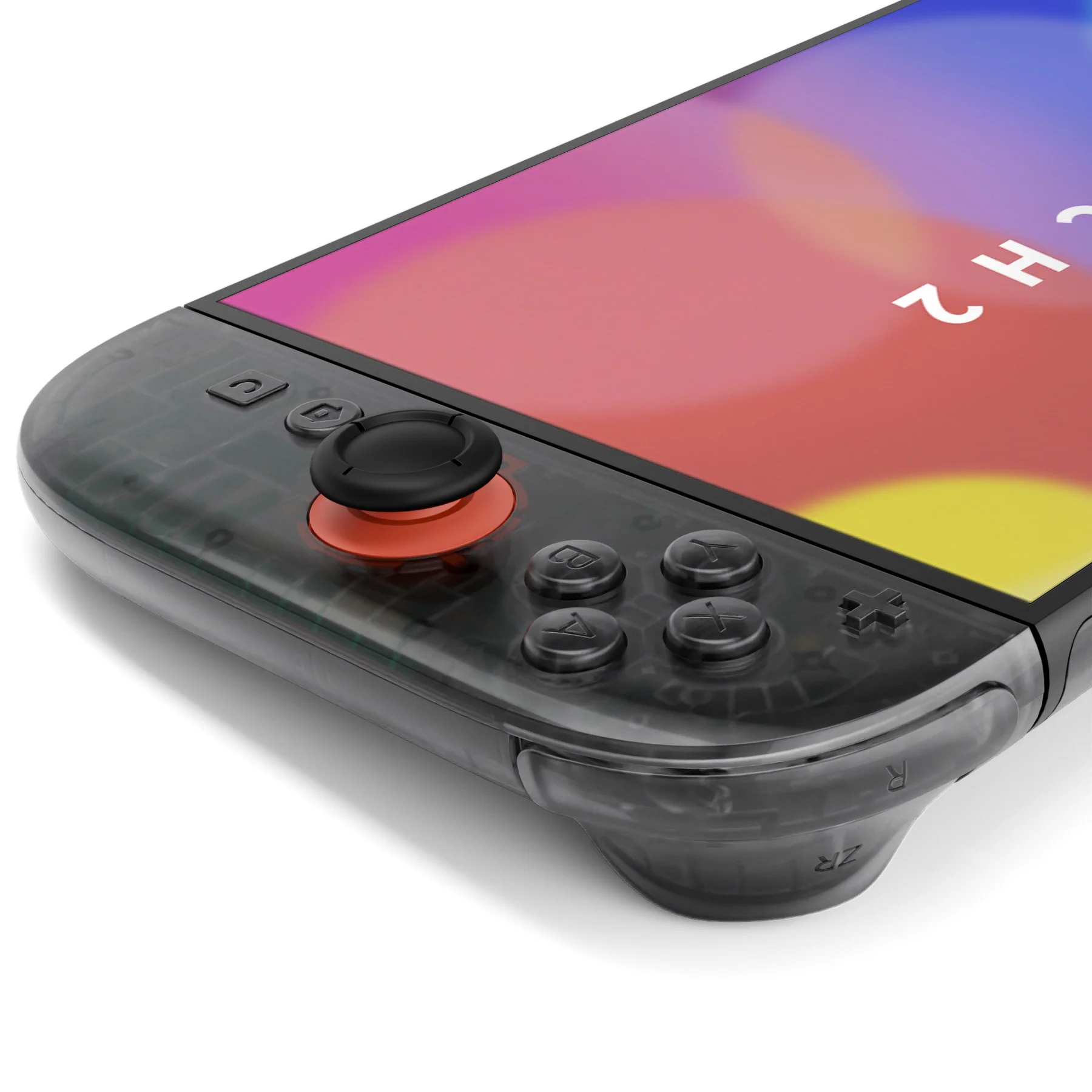 eXtremeRate D-Pad Version Replacement Full Set Shells with Buttons for Nintendo Switch 2 - Deluxe Version - Clear Slate Black - Image 11