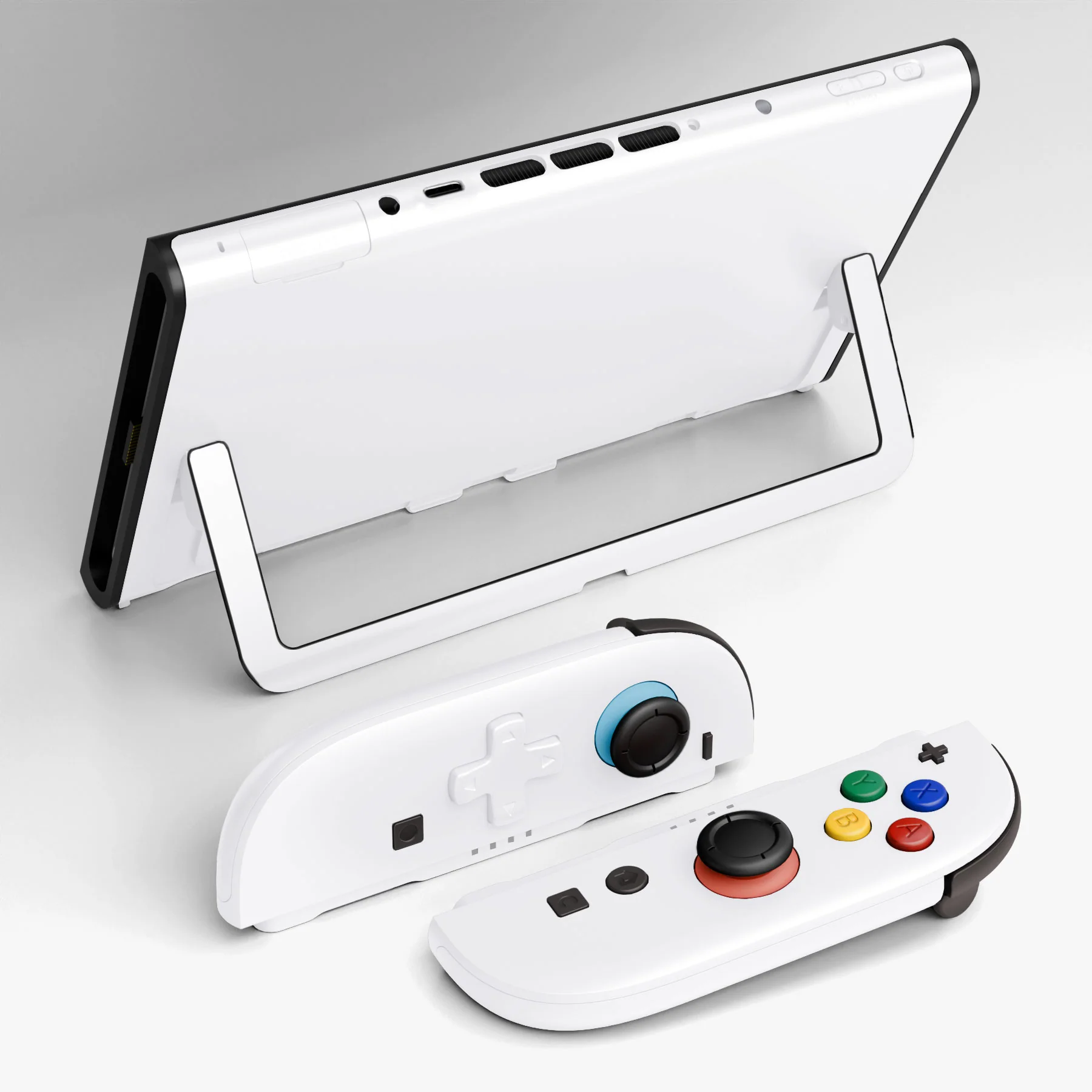 eXtremeRate D-Pad Version Replacement Full Set Shells with Buttons for Nintendo Switch 2 - Deluxe Version - White - Image 12
