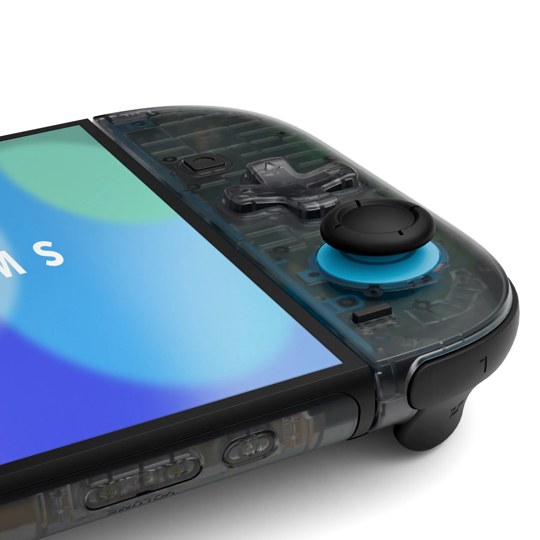 eXtremeRate D-Pad Version Replacement Full Set Shells with Buttons for Nintendo Switch 2 - Essence Version - Clear Slate Black - Image 10