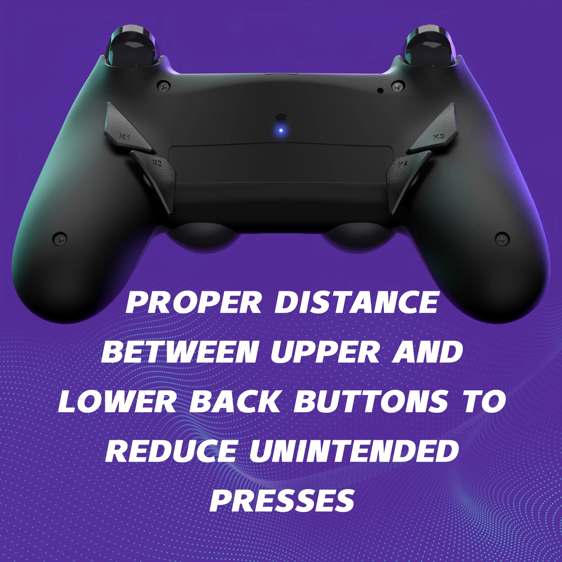 eXtremeRate Dawn Type-C Version Remap Kit for PS4 Slim Pro Controller JDM-040/050/055 - Black - Image 9