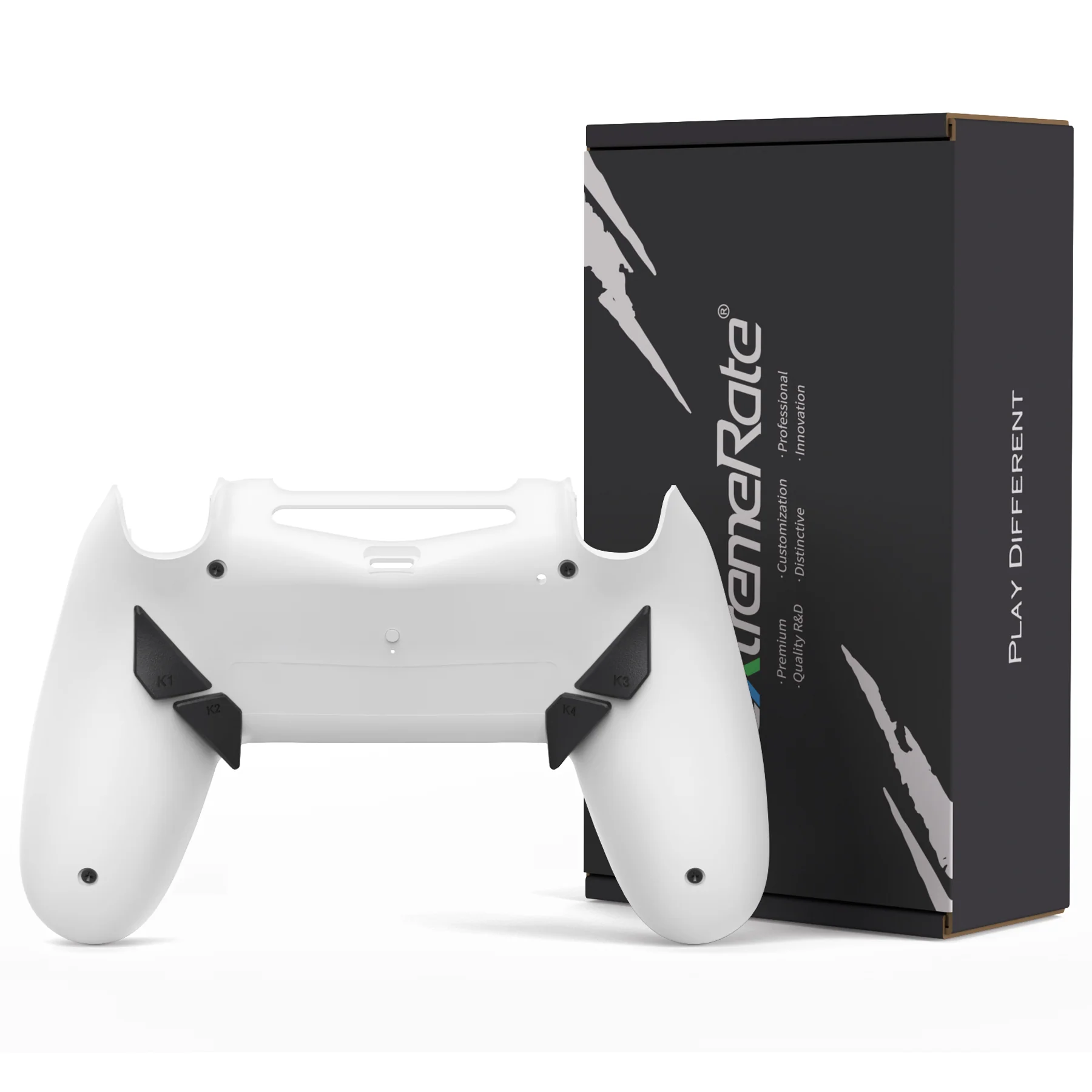 eXtremeRate Dawn Type-C Version Remap Kit for PS4 Slim Pro Controller JDM-040/050/055 - White - Image 10