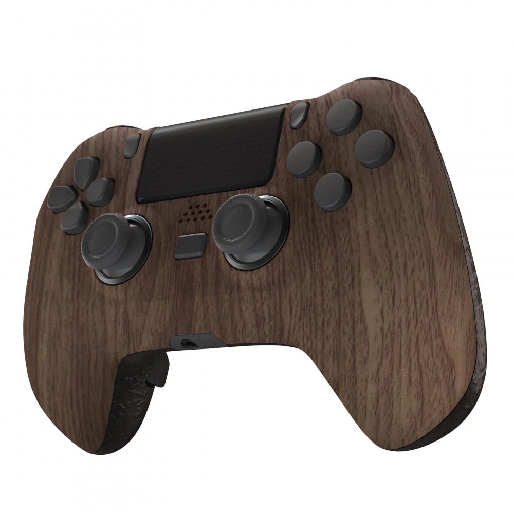 eXtremeRate DECADE Tournament Controller (DTC) Upgrade Kit for PS4 Controller JDM-040/050/055 - Wood Grain - Image 8