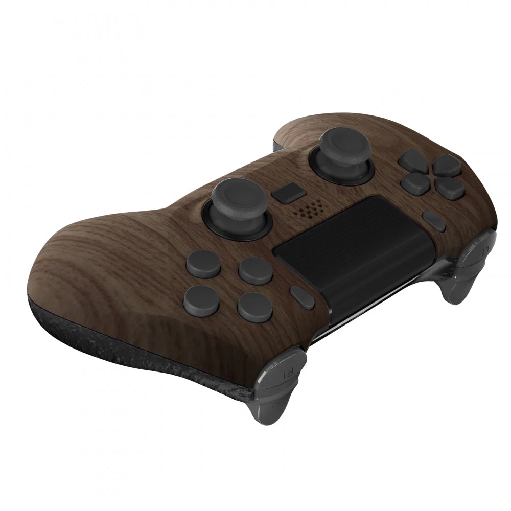 eXtremeRate DECADE Tournament Controller (DTC) Upgrade Kit for PS4 Controller JDM-040/050/055 - Wood Grain - Image 9