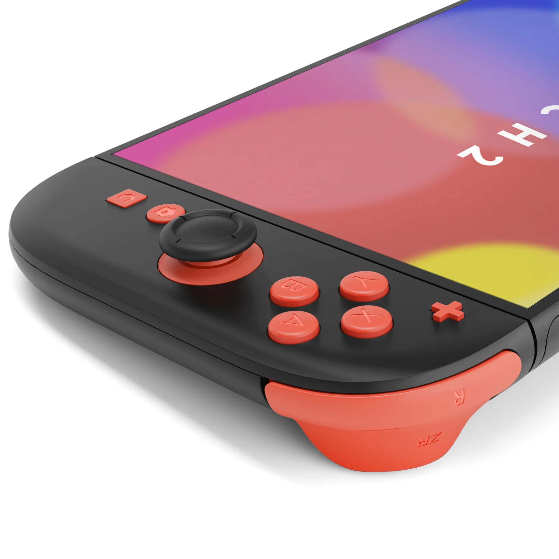 eXtremeRate DIY Replacement Full Set Buttons for Nintendo Switch 2 - Blue & Orange - Image 6