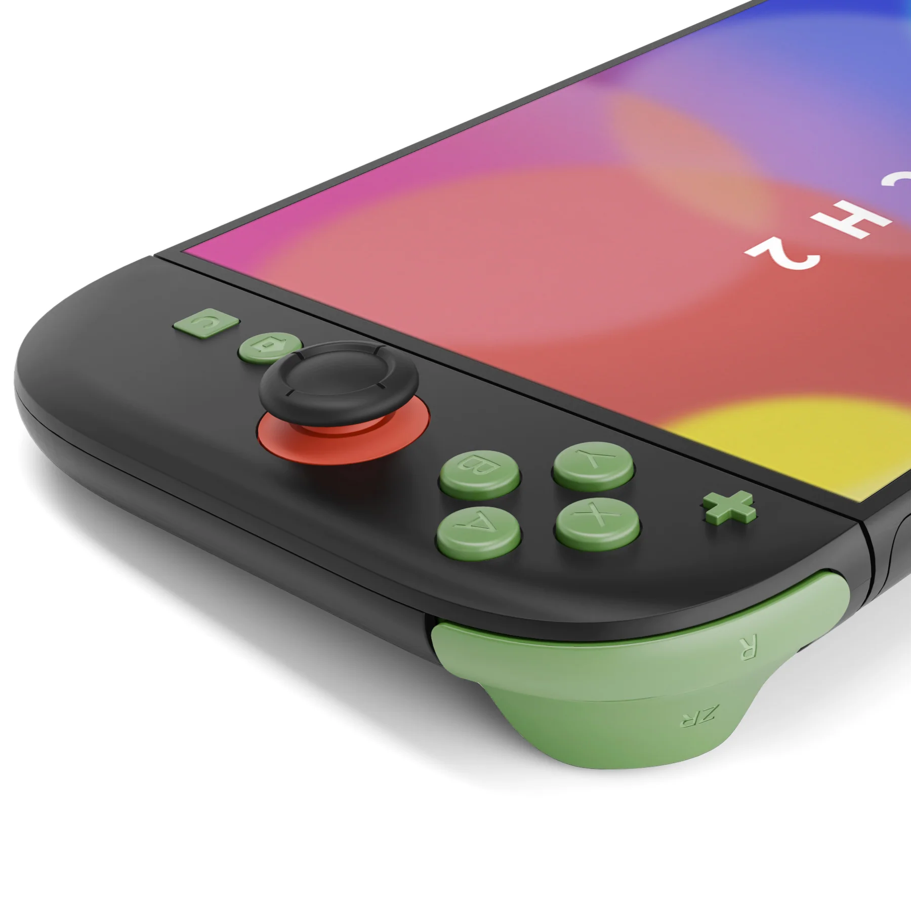 eXtremeRate DIY Replacement Full Set Buttons for Nintendo Switch 2 - Matcha Green - Image 6