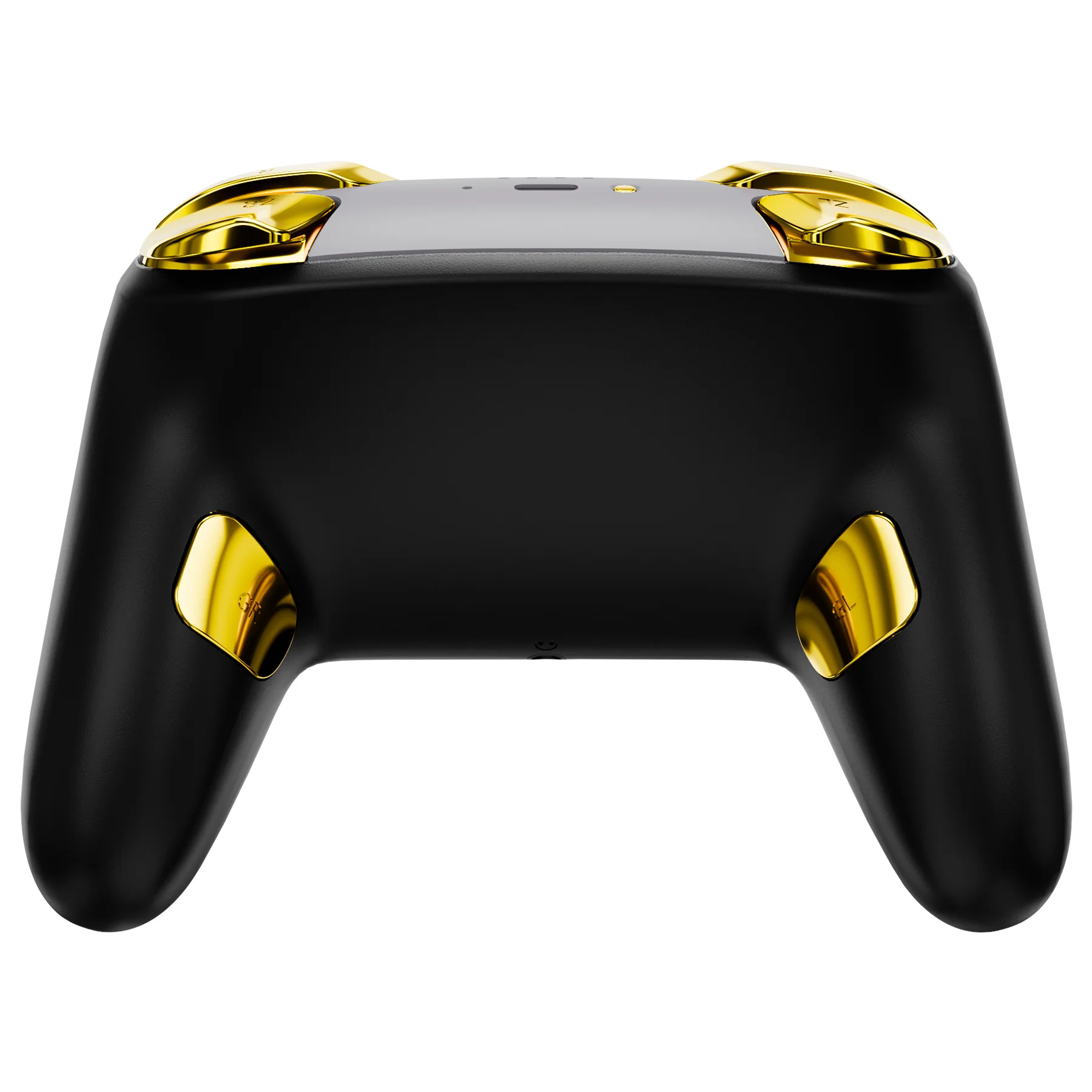 eXtremeRate DIY Replacement Full Set Buttons for Nintendo Switch 2 Pro Controller - Chrome Gold - Image 6