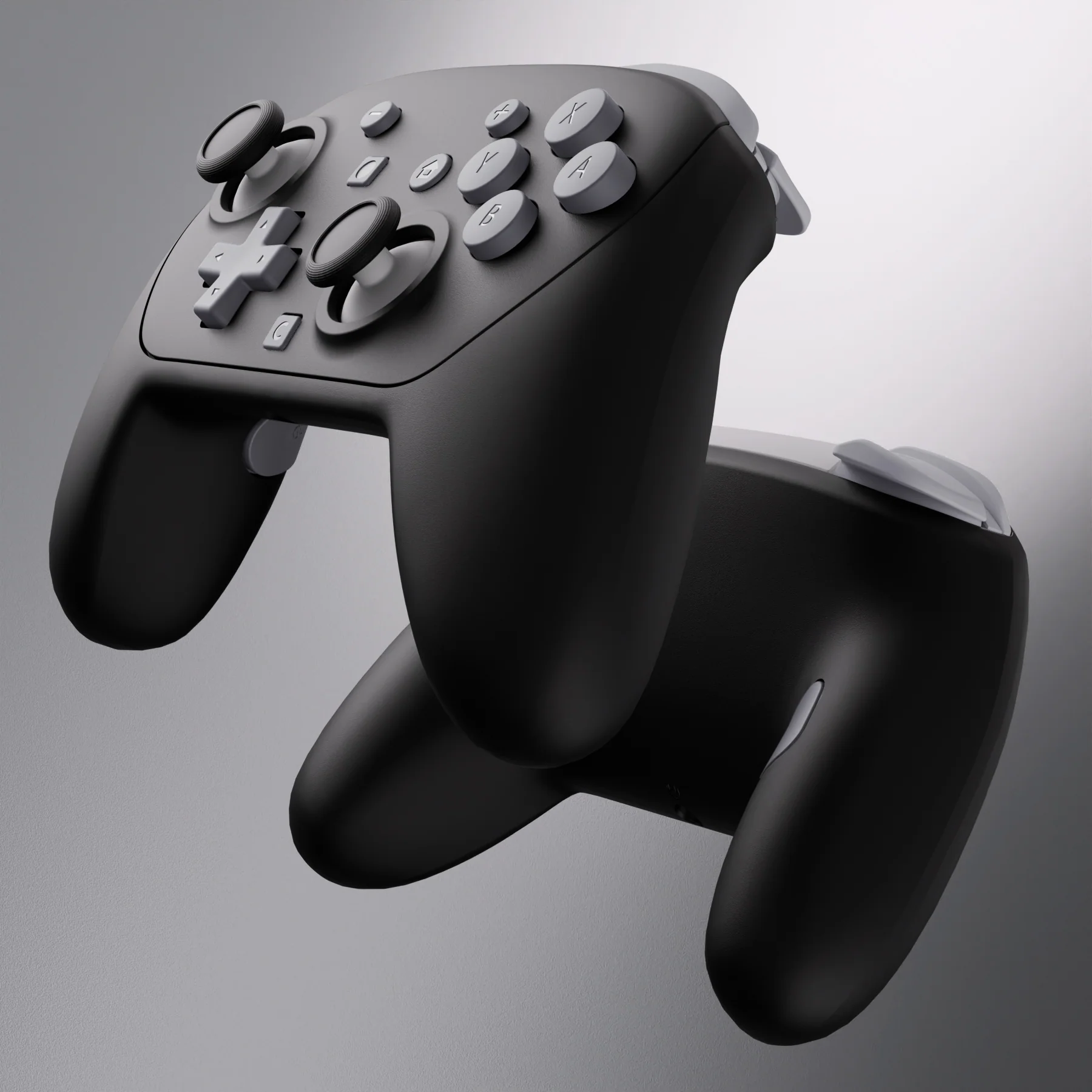 eXtremeRate DIY Replacement Full Set Buttons for Nintendo Switch 2 Pro Controller - New Hope Gray - Image 7
