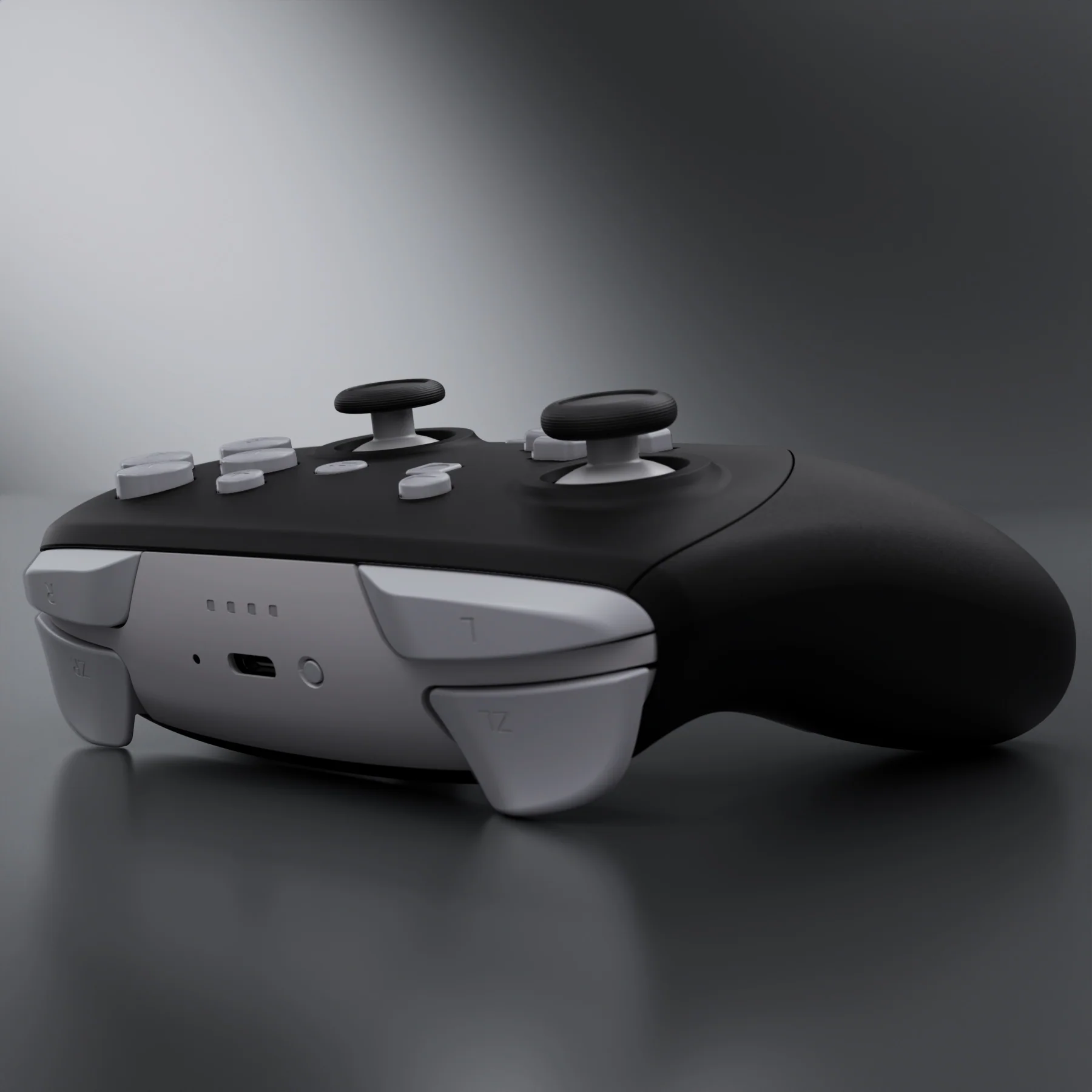 eXtremeRate DIY Replacement Full Set Buttons for Nintendo Switch 2 Pro Controller - New Hope Gray - Image 9