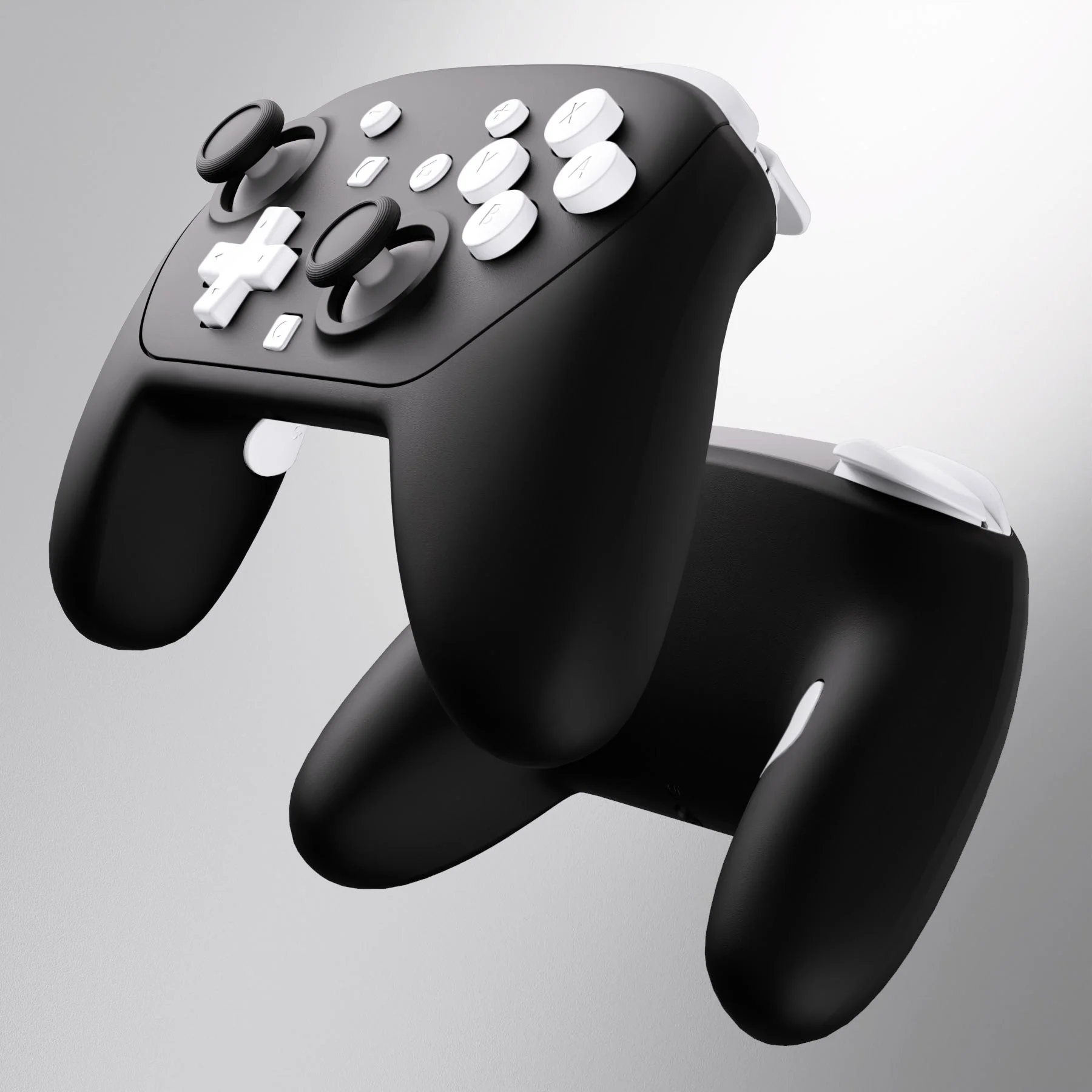 eXtremeRate DIY Replacement Full Set Buttons for Nintendo Switch 2 Pro Controller - White - Image 7