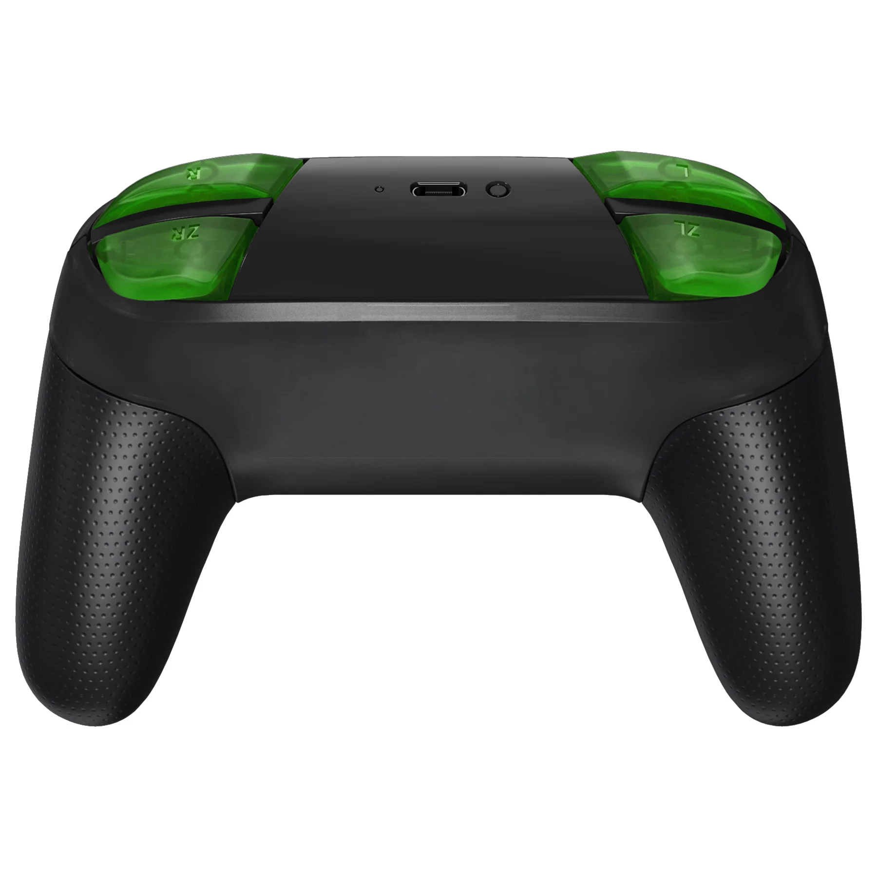 eXtremeRate DIY Replacement Full Set Buttons for Nintendo Switch Pro Controller - Clear Green - Image 8
