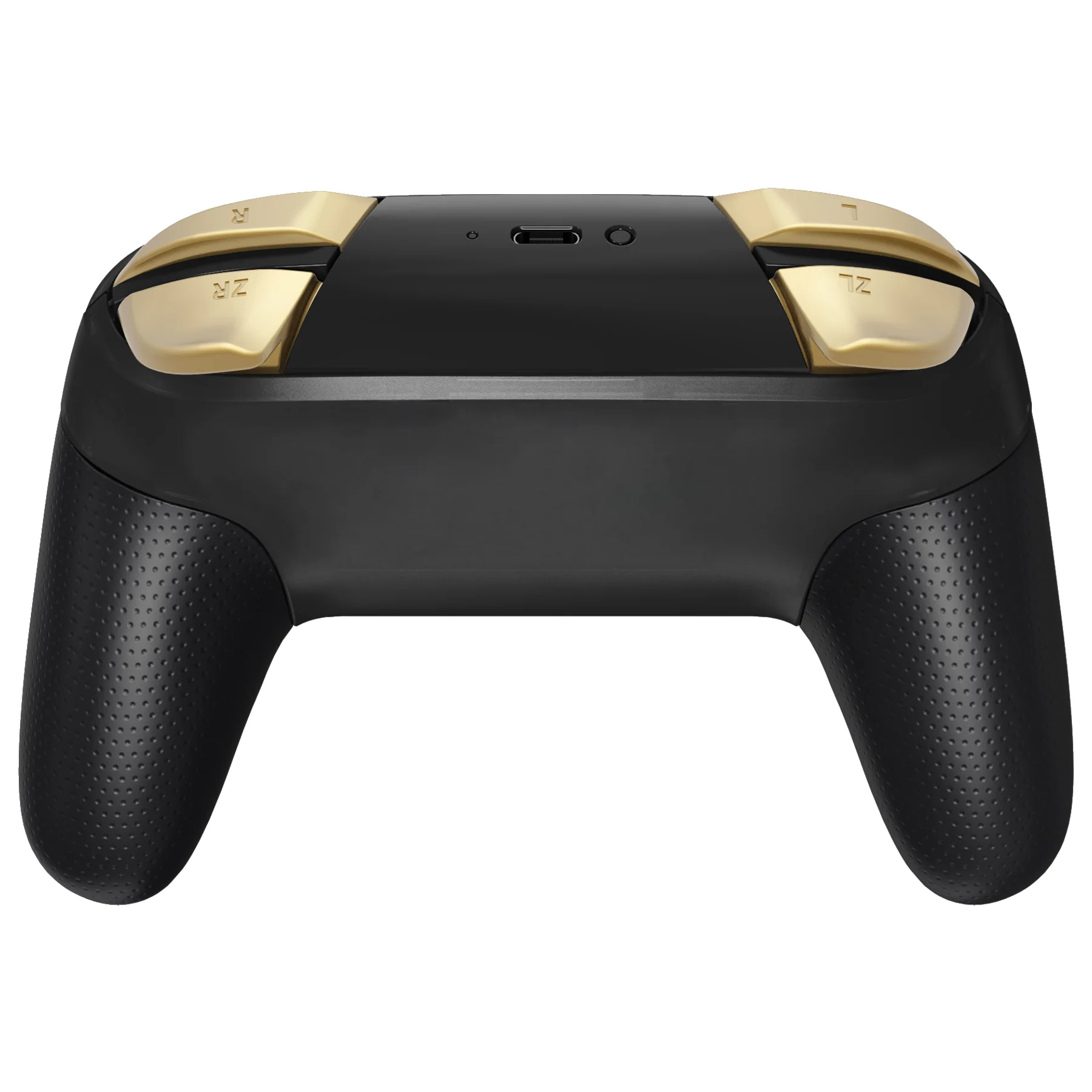 eXtremeRate DIY Replacement Full Set Buttons for Nintendo Switch Pro Controller - Metallic Champagne Gold - Image 8