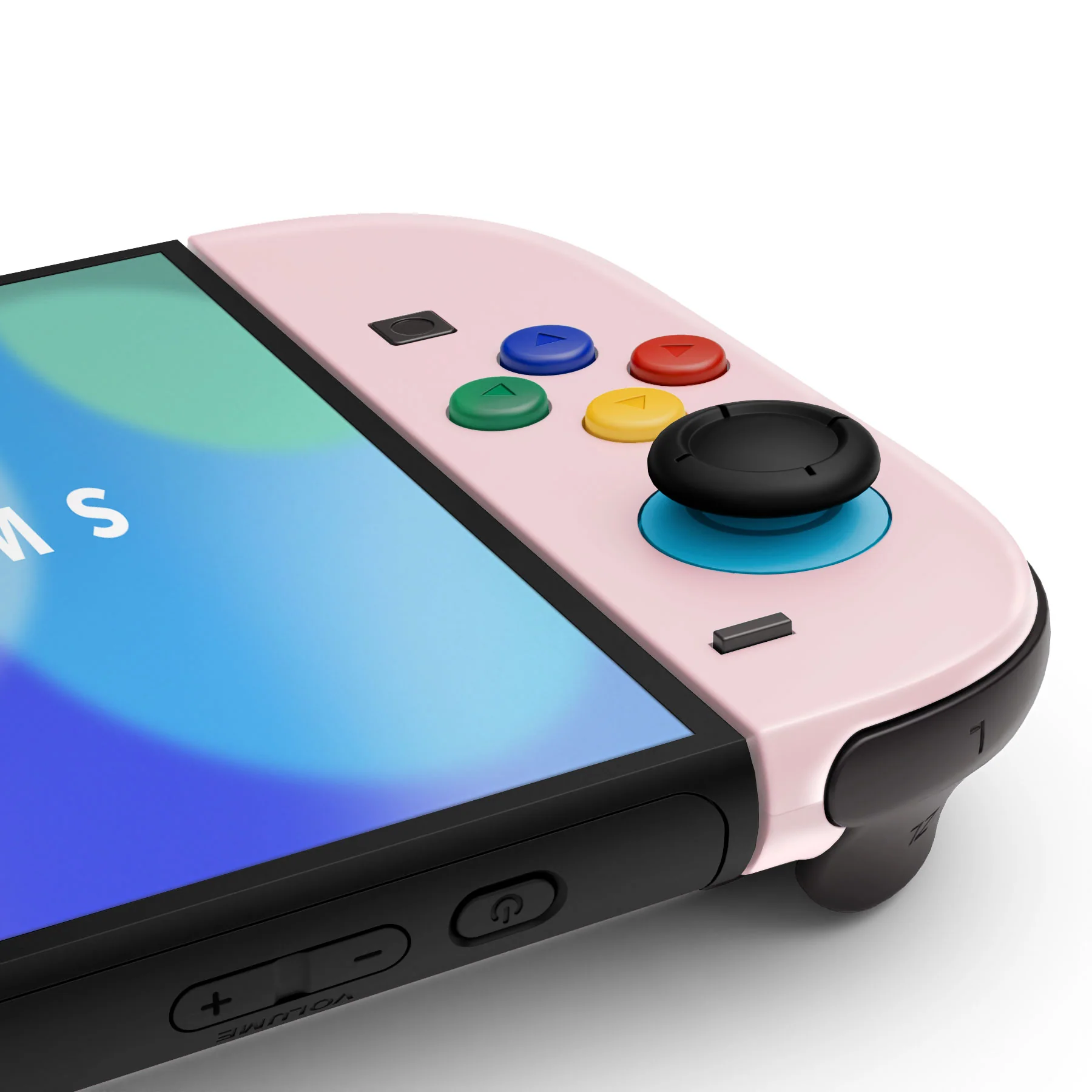 eXtremeRate DIY Replacement Full Set Shell Case with Buttons for Joycon 2 of Nintendo Switch 2 - Deluxe Version - Cherry Blossoms Pink - Image 7