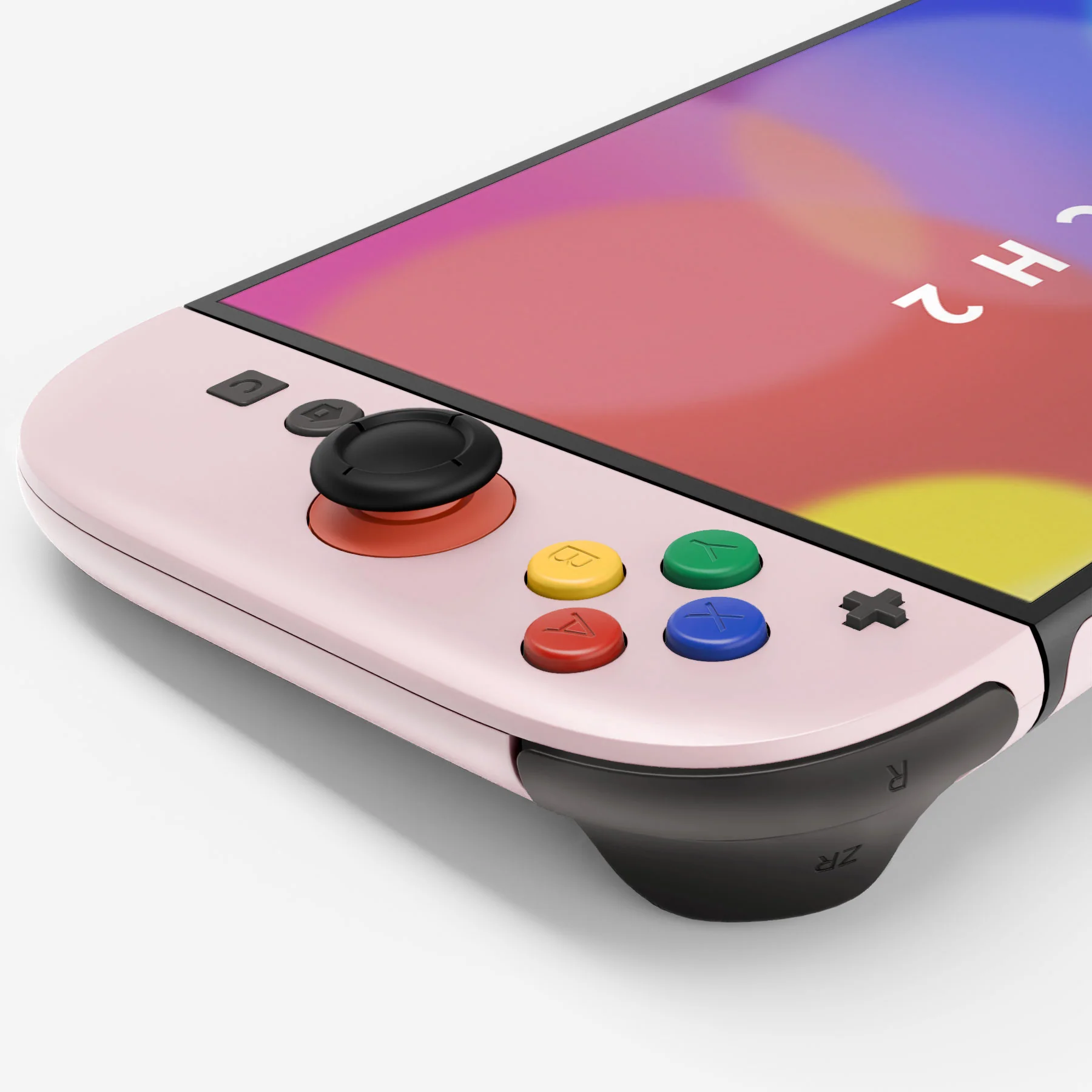 eXtremeRate DIY Replacement Full Set Shell Case with Buttons for Joycon 2 of Nintendo Switch 2 - Deluxe Version - Cherry Blossoms Pink - Image 8