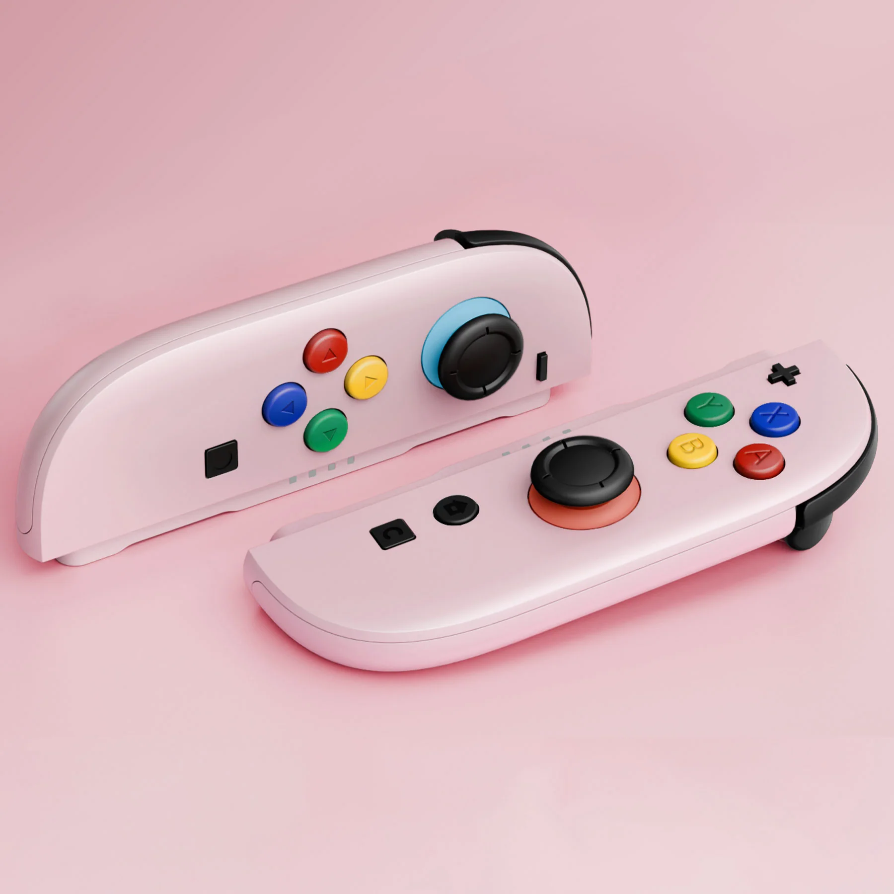 eXtremeRate DIY Replacement Full Set Shell Case with Buttons for Joycon 2 of Nintendo Switch 2 - Deluxe Version - Cherry Blossoms Pink - Image 9