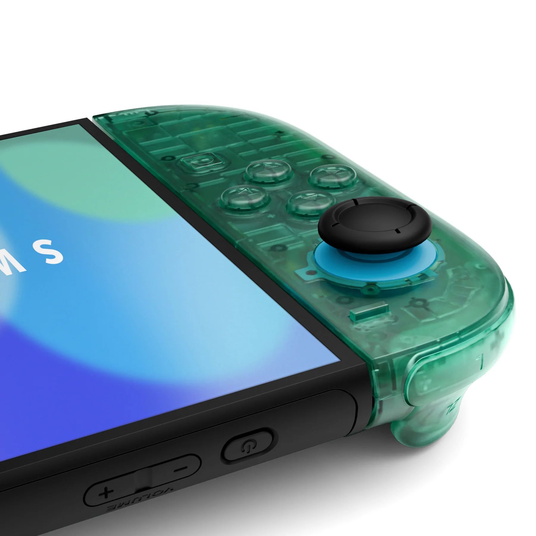eXtremeRate DIY Replacement Full Set Shell Case with Buttons for Joycon 2 of Nintendo Switch 2 - Deluxe Version - Emerald Green - Image 7