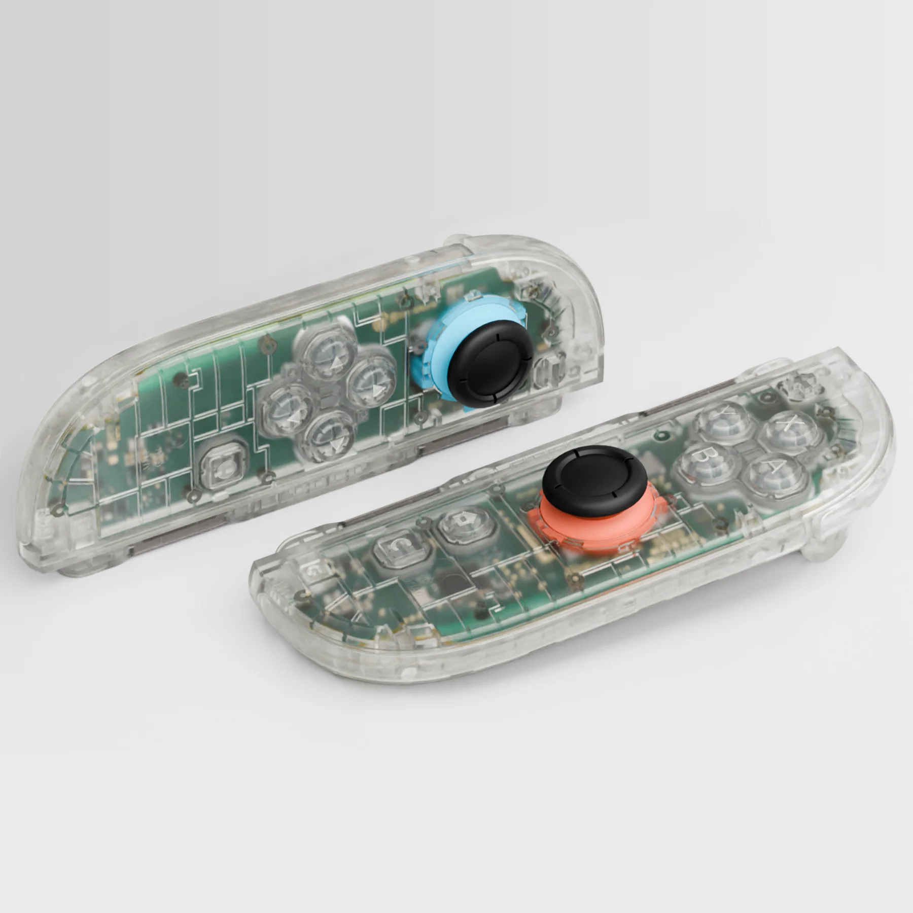 eXtremeRate DIY Replacement Full Set Shell Case with Buttons for Joycon 2 of Nintendo Switch 2 - Deluxe Version - Glow in Dark - Green - Image 10