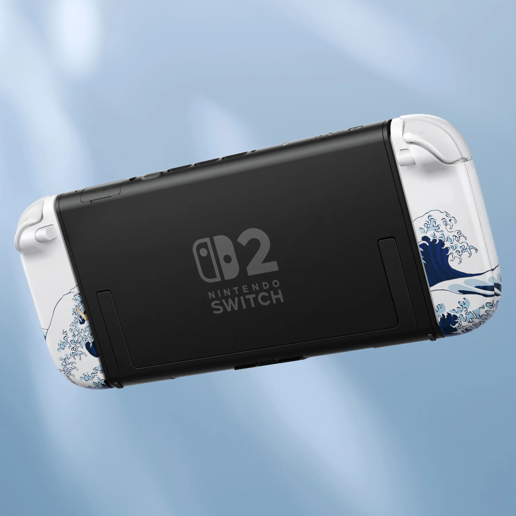 eXtremeRate DIY Replacement Full Set Shell Case with Buttons for Joycon 2 of Nintendo Switch 2 - Deluxe Version - The Great Wave - Image 10