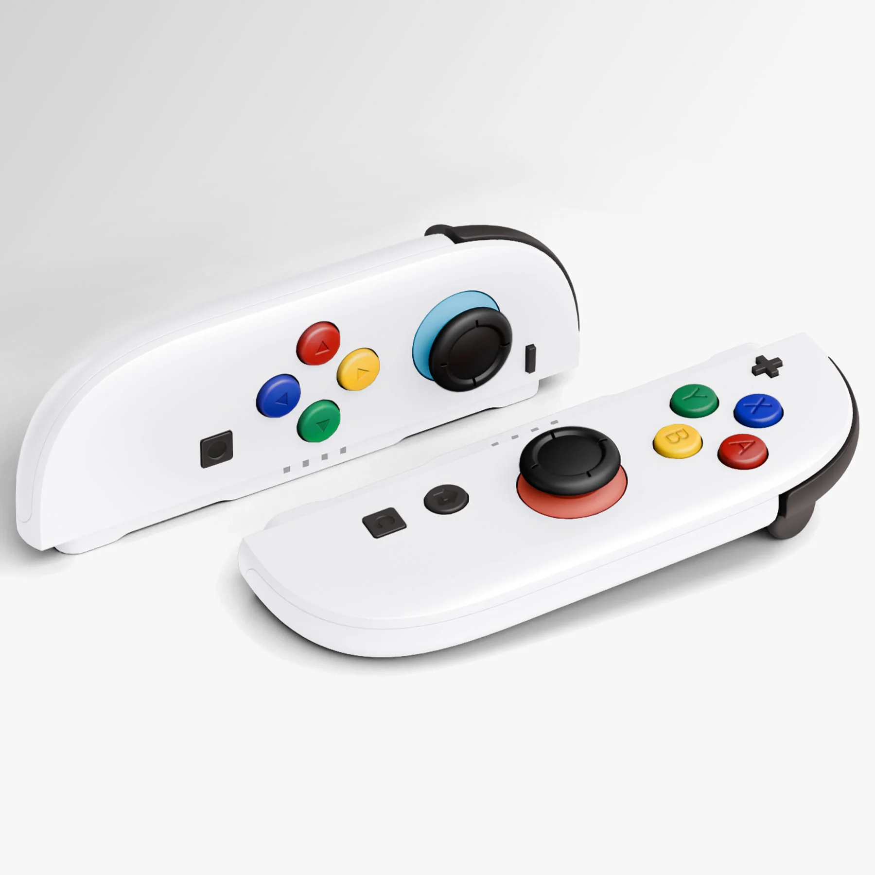 eXtremeRate DIY Replacement Full Set Shell Case with Buttons for Joycon 2 of Nintendo Switch 2 - Deluxe Version - White - Image 9