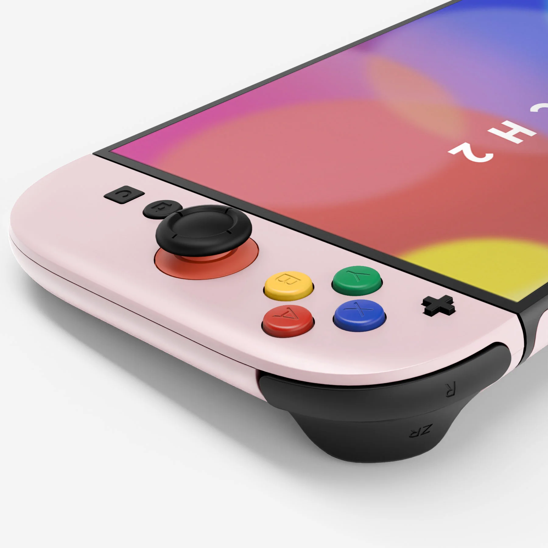 eXtremeRate DIY Replacement Full Set Shell Case with Buttons for Joycon 2 of Nintendo Switch 2 - Essence Version - Cherry Blossoms Pink - Image 8