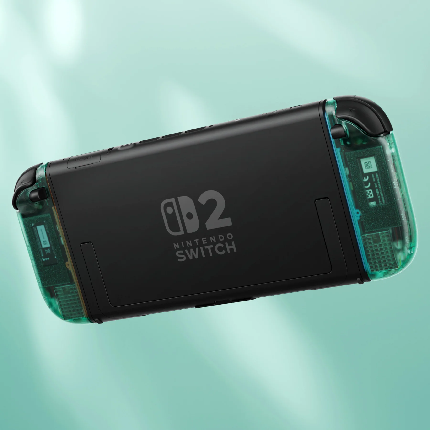 eXtremeRate DIY Replacement Full Set Shell Case with Buttons for Joycon 2 of Nintendo Switch 2 - Essence Version - Emerald Green - Image 11