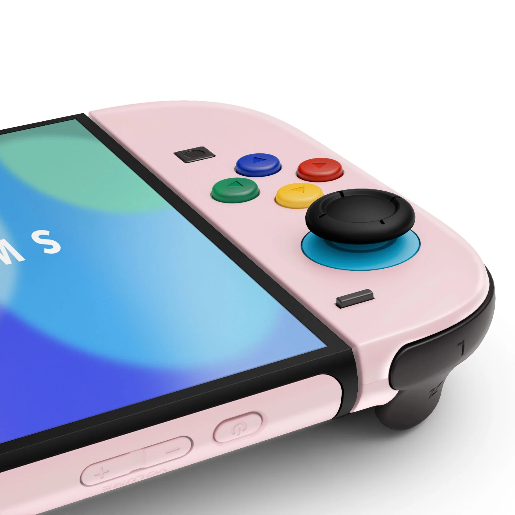 eXtremeRate DIY Replacement Full Set Shells with Buttons for Nintendo Switch 2 - Deluxe Version - Cherry Blossoms Pink - Image 10