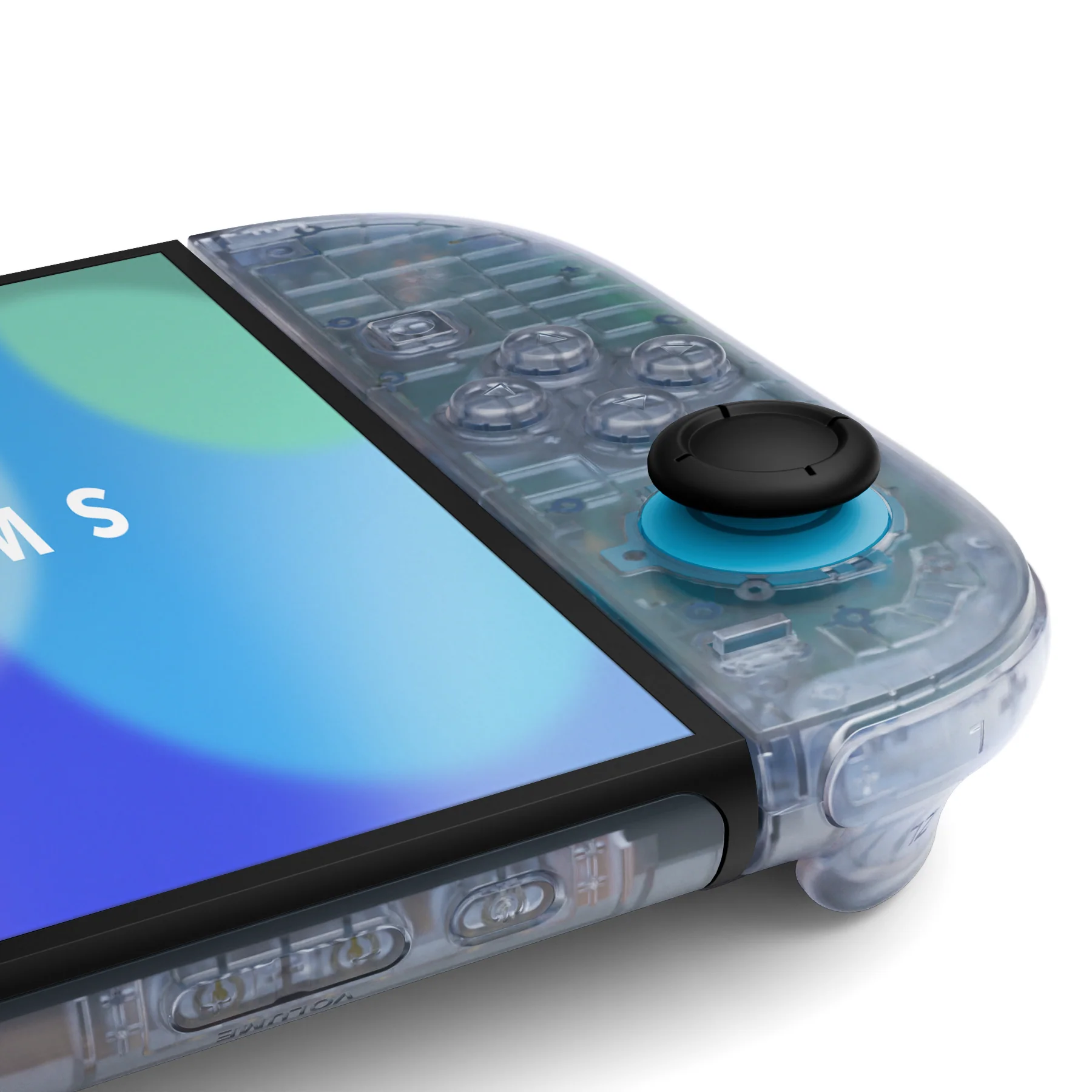eXtremeRate DIY Replacement Full Set Shells with Buttons for Nintendo Switch 2 - Deluxe Version - Clear Glacier Blue - Image 10