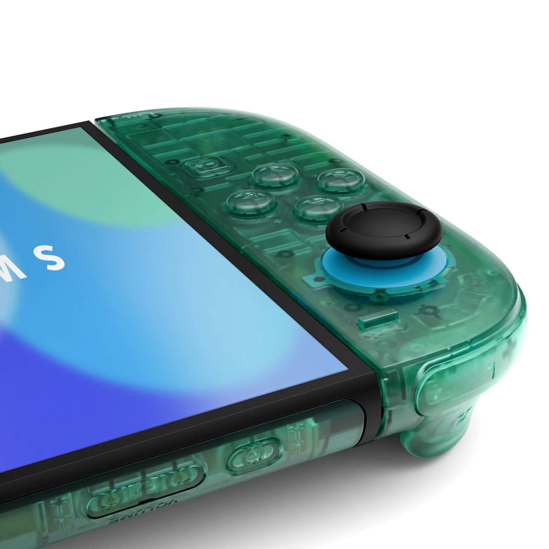 eXtremeRate DIY Replacement Full Set Shells with Buttons for Nintendo Switch 2 - Deluxe Version - Emerald Green - Image 10