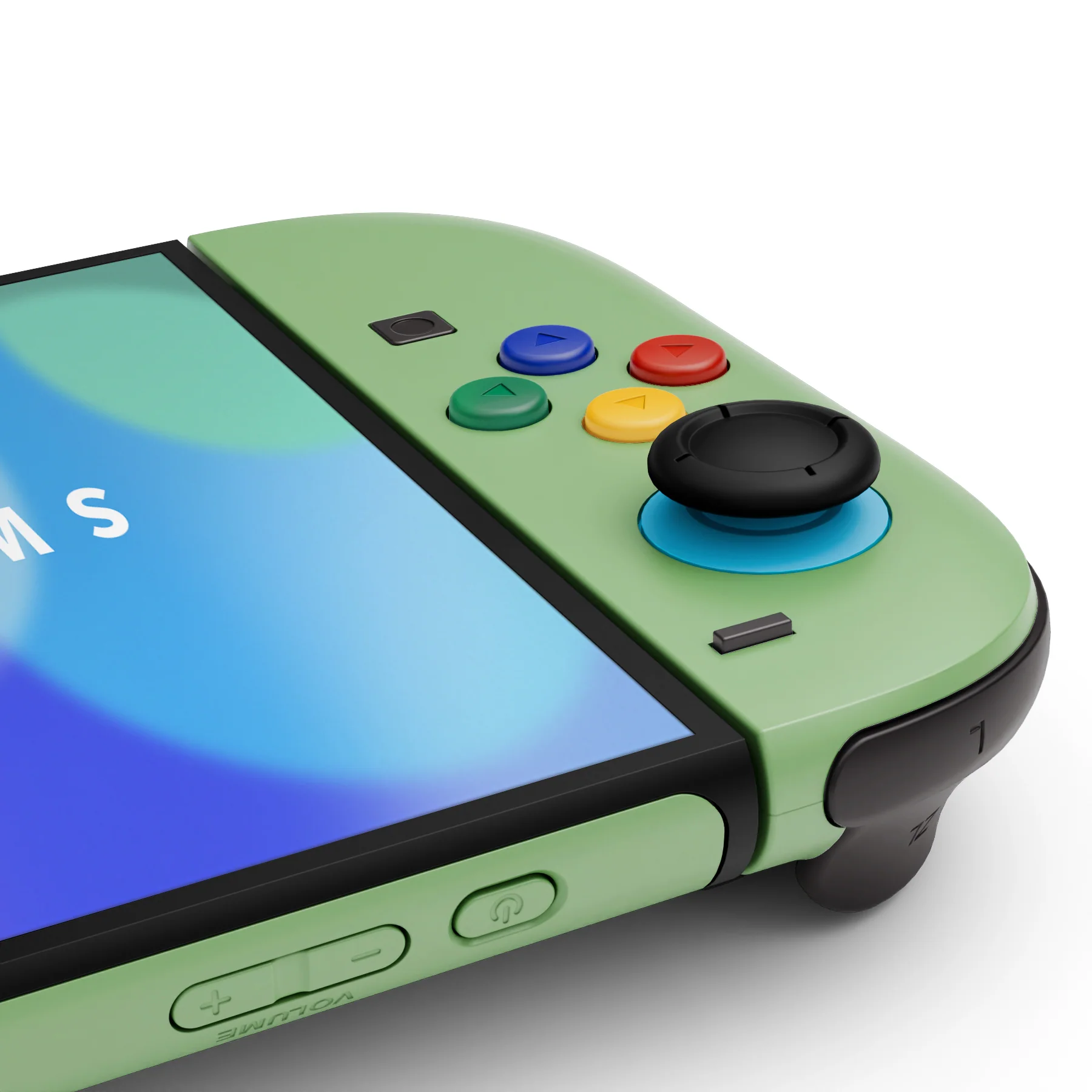 eXtremeRate DIY Replacement Full Set Shells with Buttons for Nintendo Switch 2 - Deluxe Version - Matcha Green - Image 10