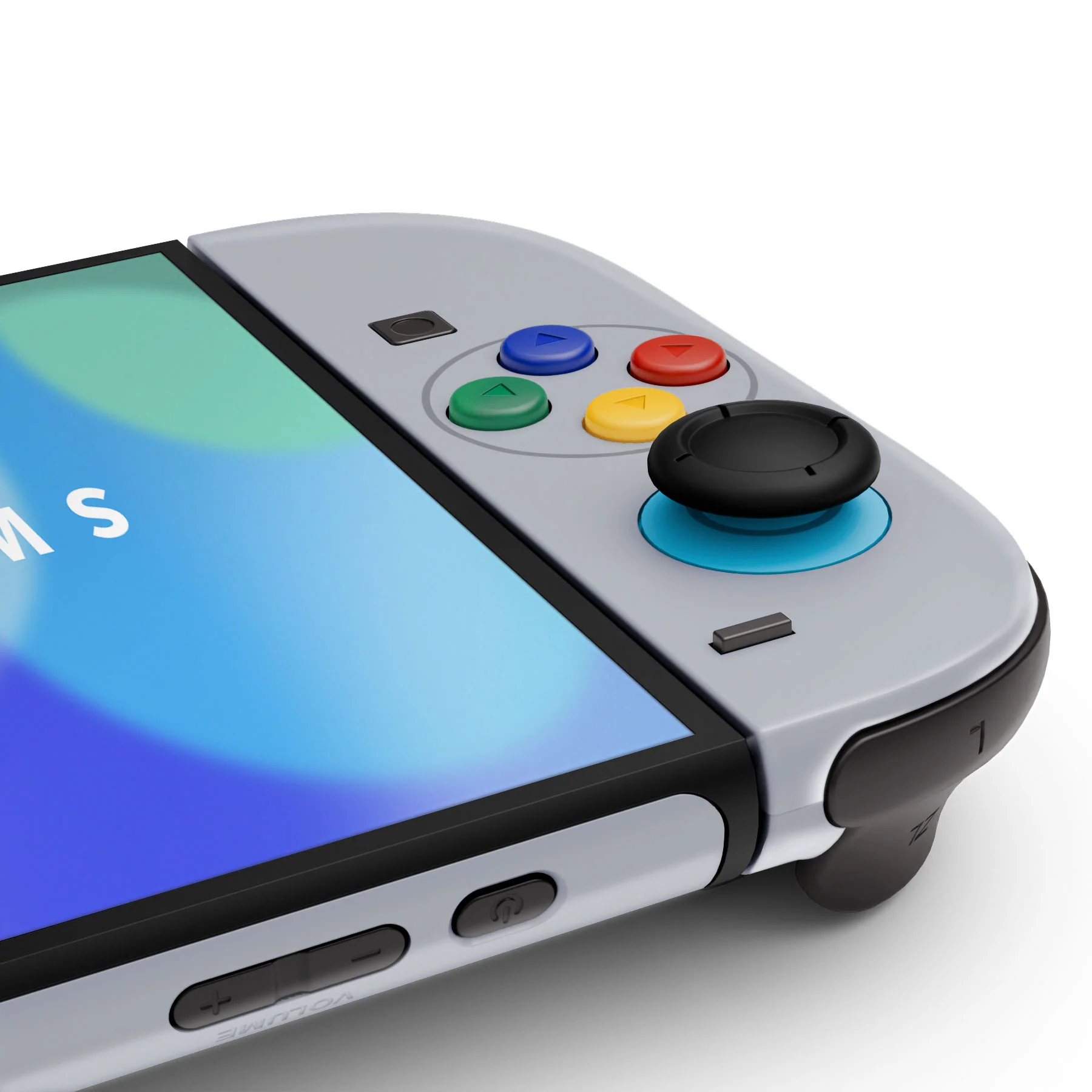 eXtremeRate DIY Replacement Full Set Shells with Buttons for Nintendo Switch 2 - Deluxe Version - SFC SNES Classic EU Style - Image 9