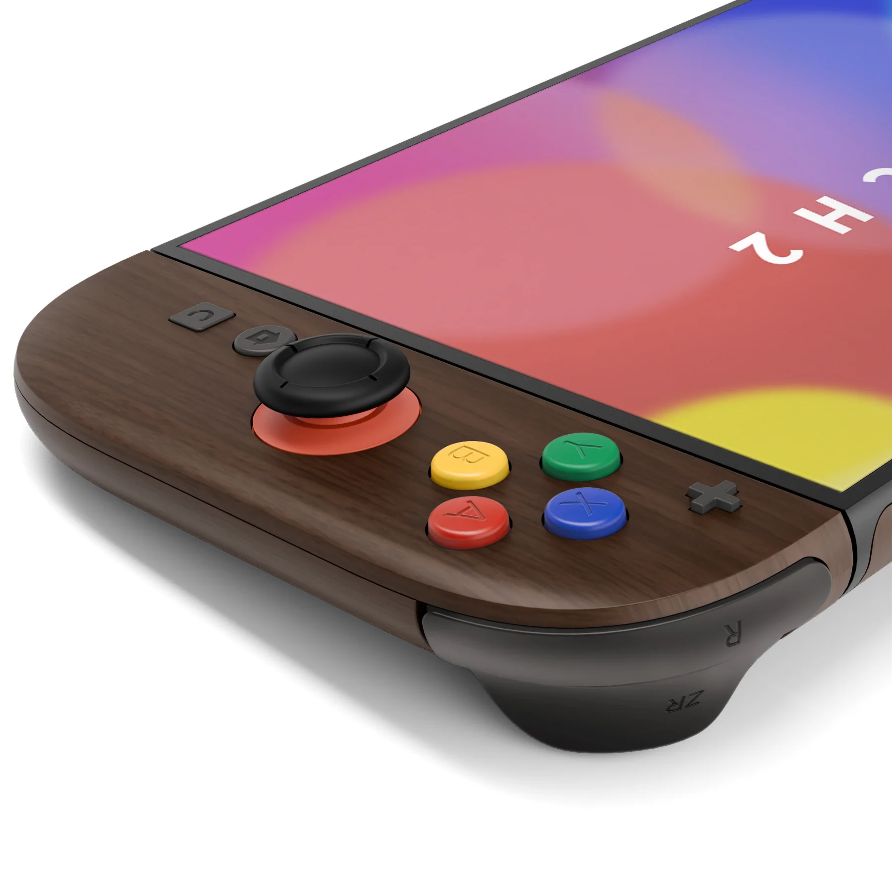 eXtremeRate DIY Replacement Full Set Shells with Buttons for Nintendo Switch 2 - Deluxe Version - Wood Grain - Image 10