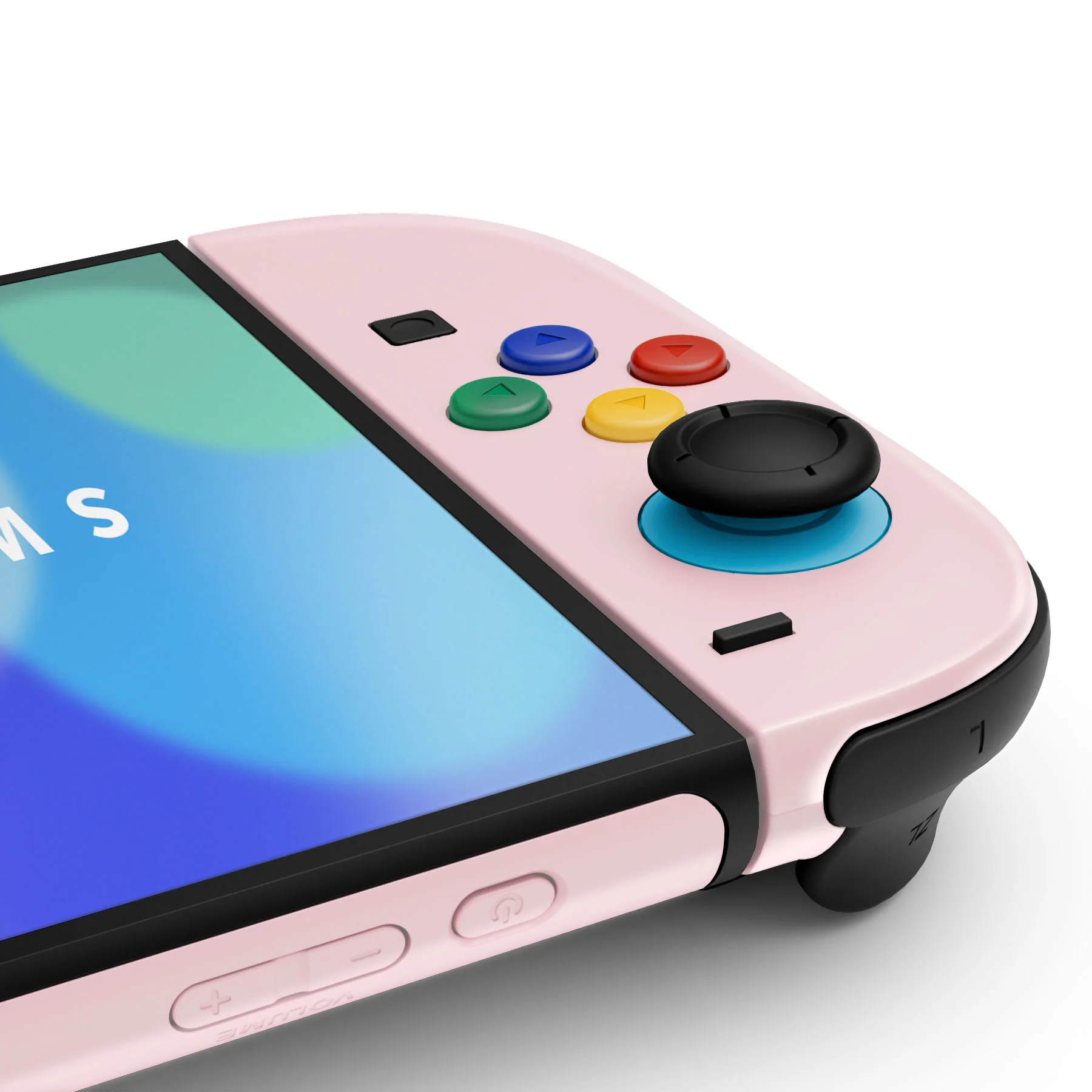 eXtremeRate DIY Replacement Full Set Shells with Buttons for Nintendo Switch 2 - Essence Version - Cherry Blossoms Pink - Image 10