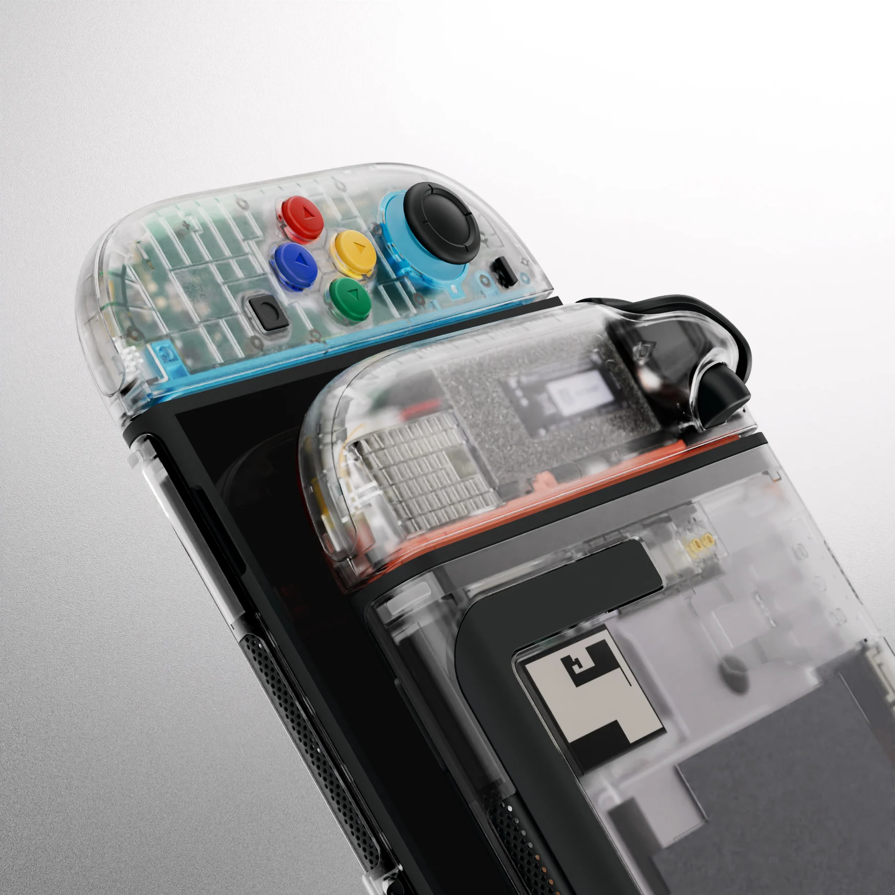 eXtremeRate DIY Replacement Full Set Shells with Buttons for Nintendo Switch 2 - Essence Version - Clear - Image 14