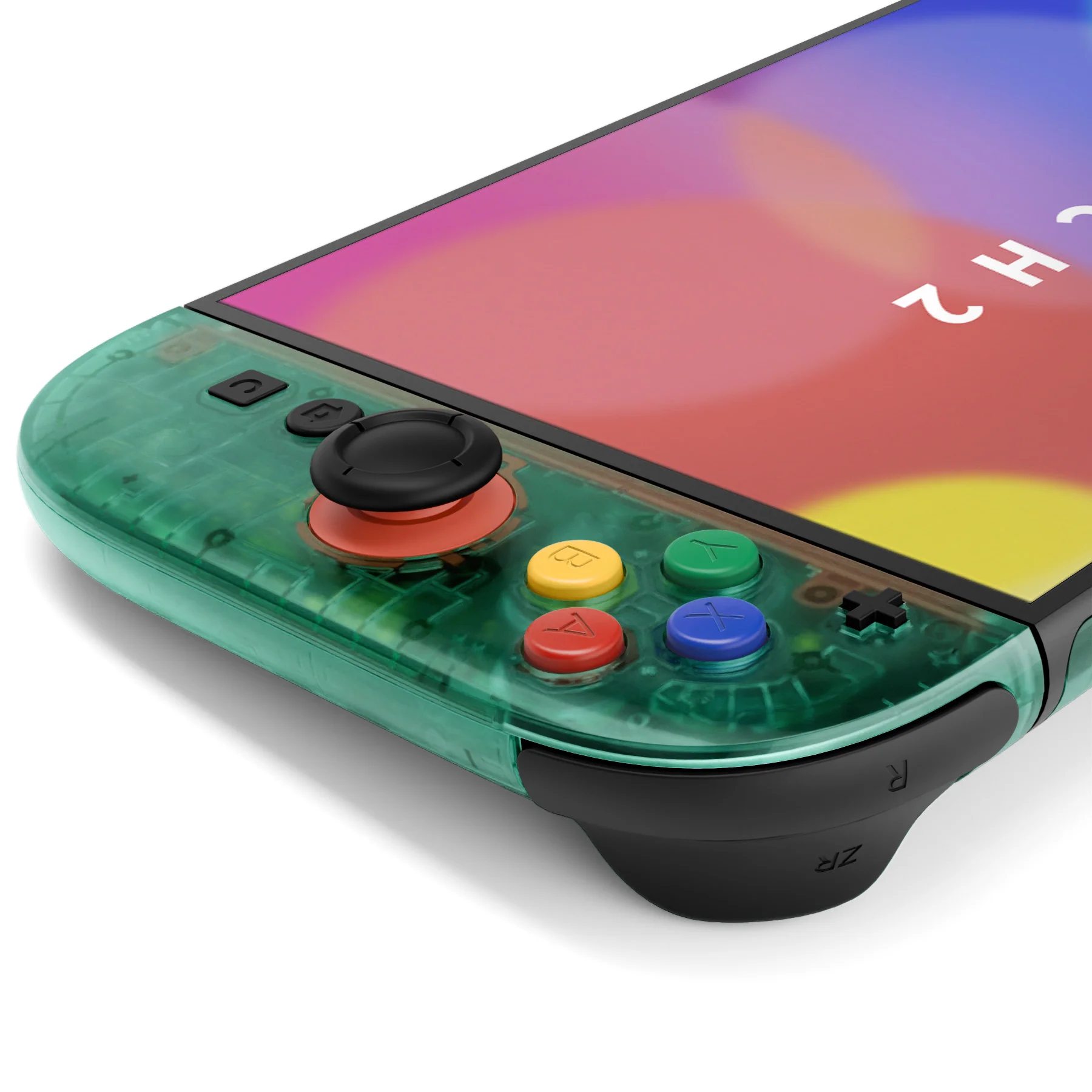 eXtremeRate DIY Replacement Full Set Shells with Buttons for Nintendo Switch 2 - Essence Version - Emerald Green - Image 11