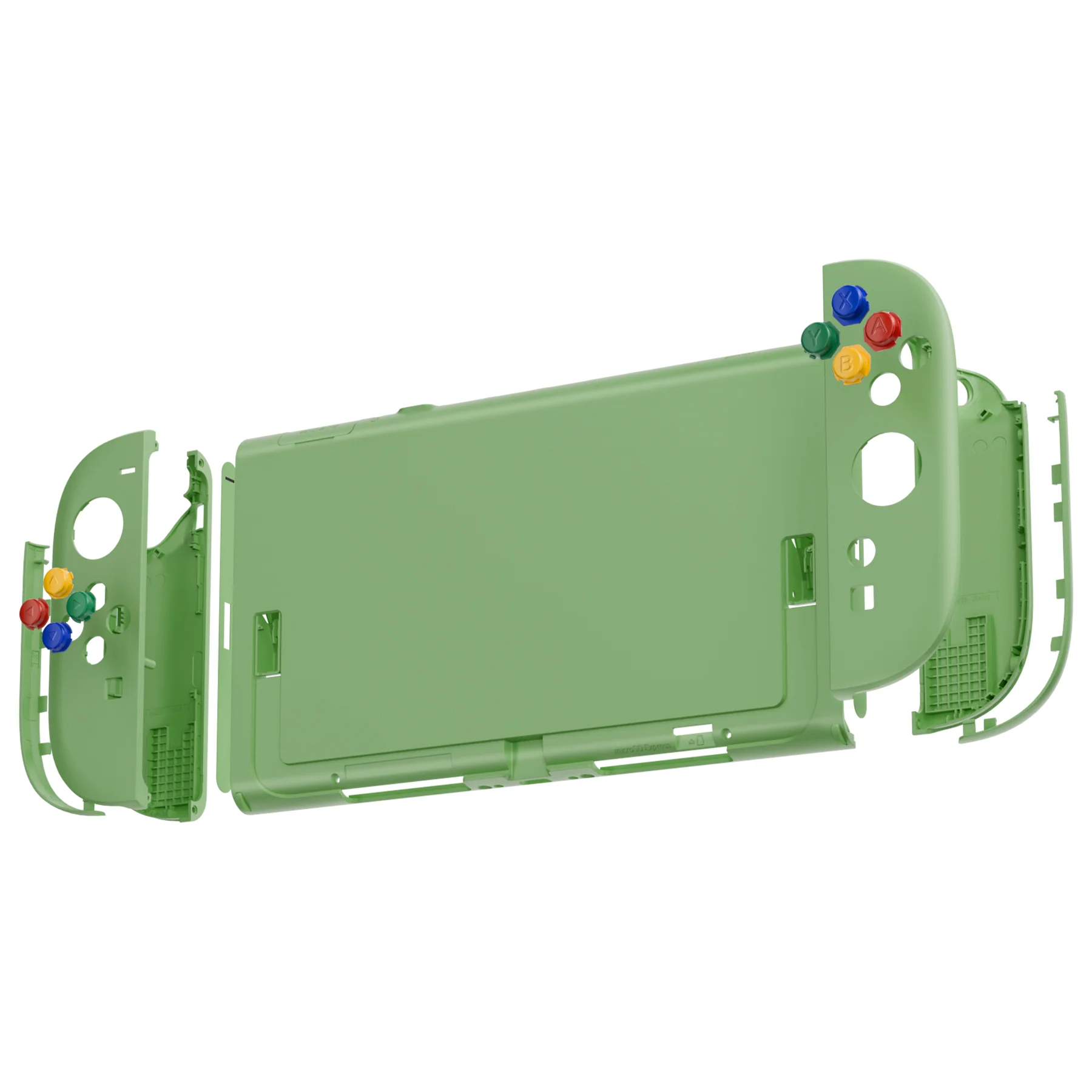 eXtremeRate DIY Replacement Full Set Shells with Buttons for Nintendo Switch 2 - Essence Version - Matcha Green - Image 6
