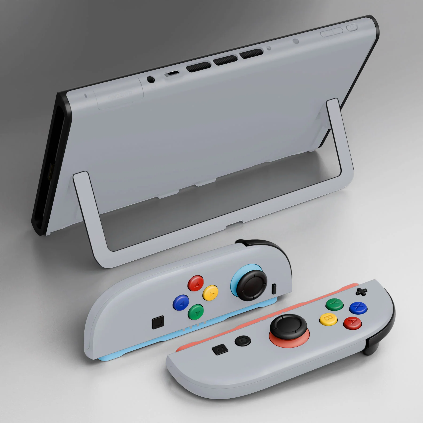 eXtremeRate DIY Replacement Full Set Shells with Buttons for Nintendo Switch 2 - Essence Version - New Hope Gray - Image 13