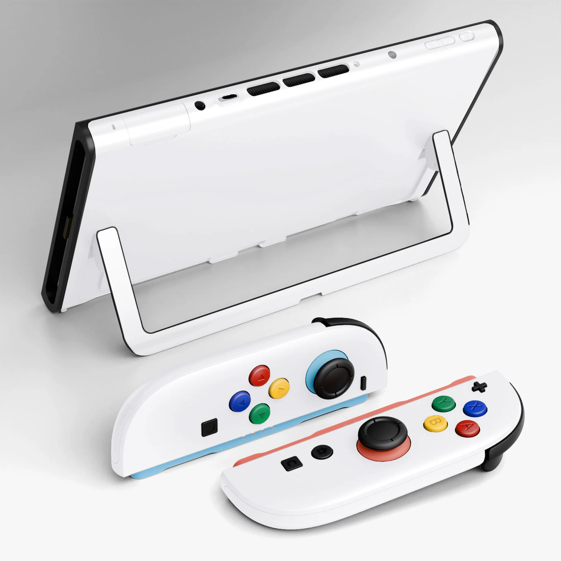 eXtremeRate DIY Replacement Full Set Shells with Buttons for Nintendo Switch 2 - Essence Version - White - Image 13