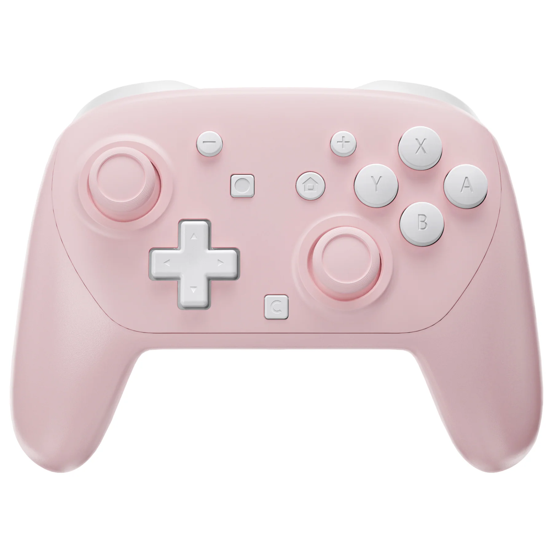 eXtremeRate DIY Replacement Full Set Shells with Buttons for Nintendo Switch 2 Pro Controller - Cherry Blossoms Pink - Image 3