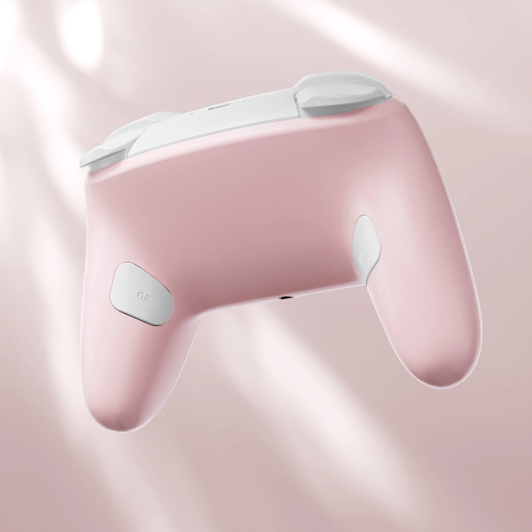 eXtremeRate DIY Replacement Full Set Shells with Buttons for Nintendo Switch 2 Pro Controller - Cherry Blossoms Pink - Image 9
