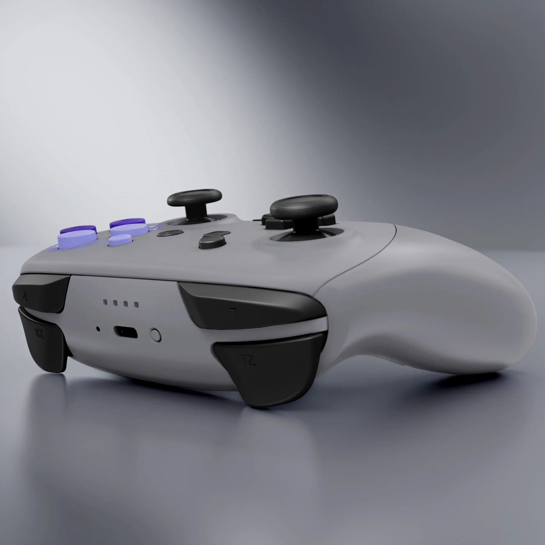 eXtremeRate DIY Replacement Full Set Shells with Buttons for Nintendo Switch 2 Pro Controller - Classic SNES Style - Image 8